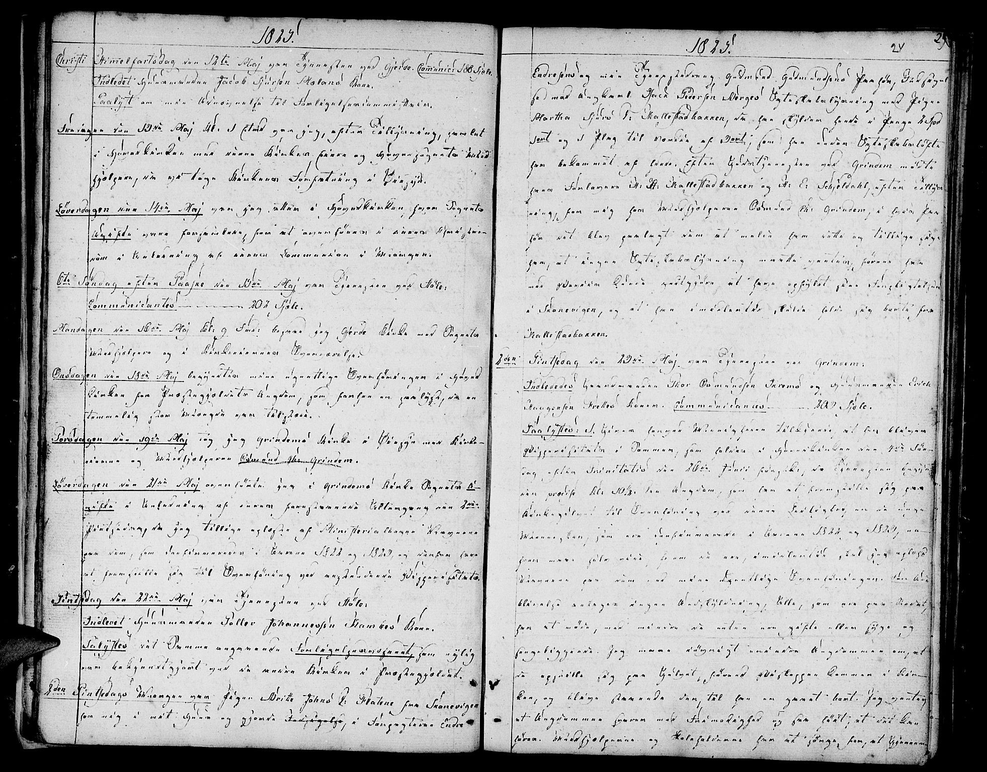 Etne sokneprestembete, AV/SAB-A-75001/H/Haa: Parish register (official) no. A 5, 1808-1817, p. 24