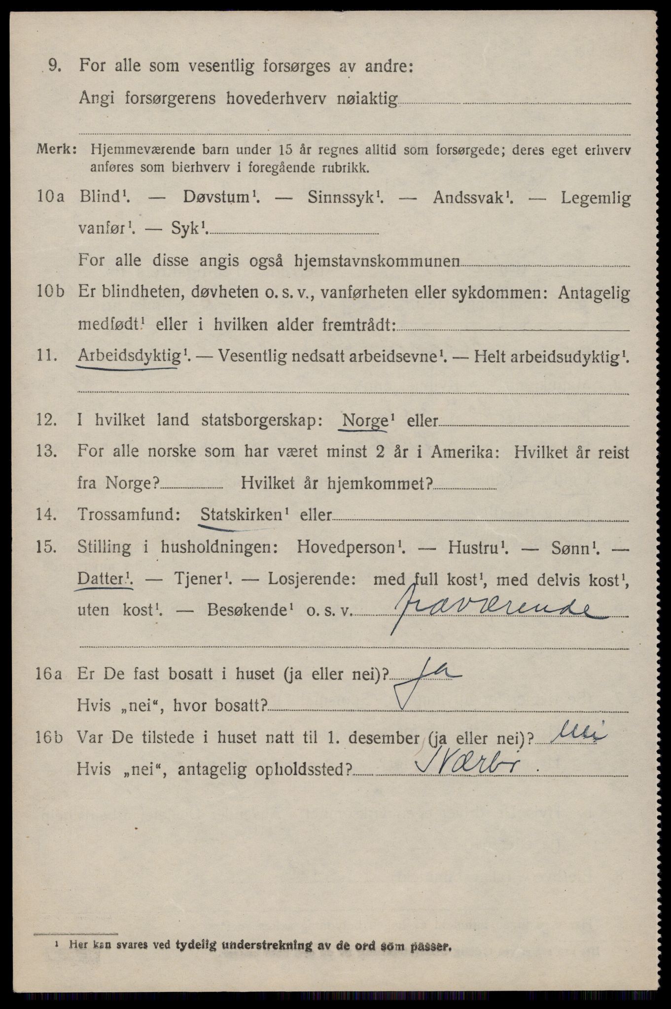 SAST, 1920 census for Nærbø, 1920, p. 5126