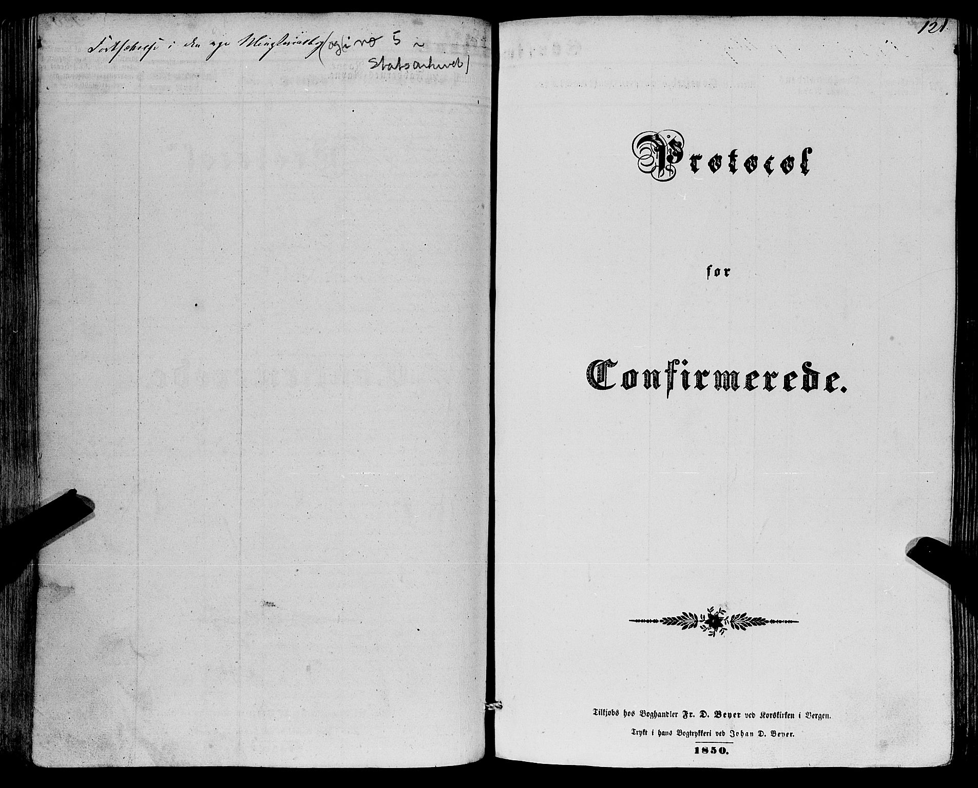 Fjelberg sokneprestembete, SAB/A-75201/H/Haa: Parish register (official) no. A 7, 1851-1867, p. 121