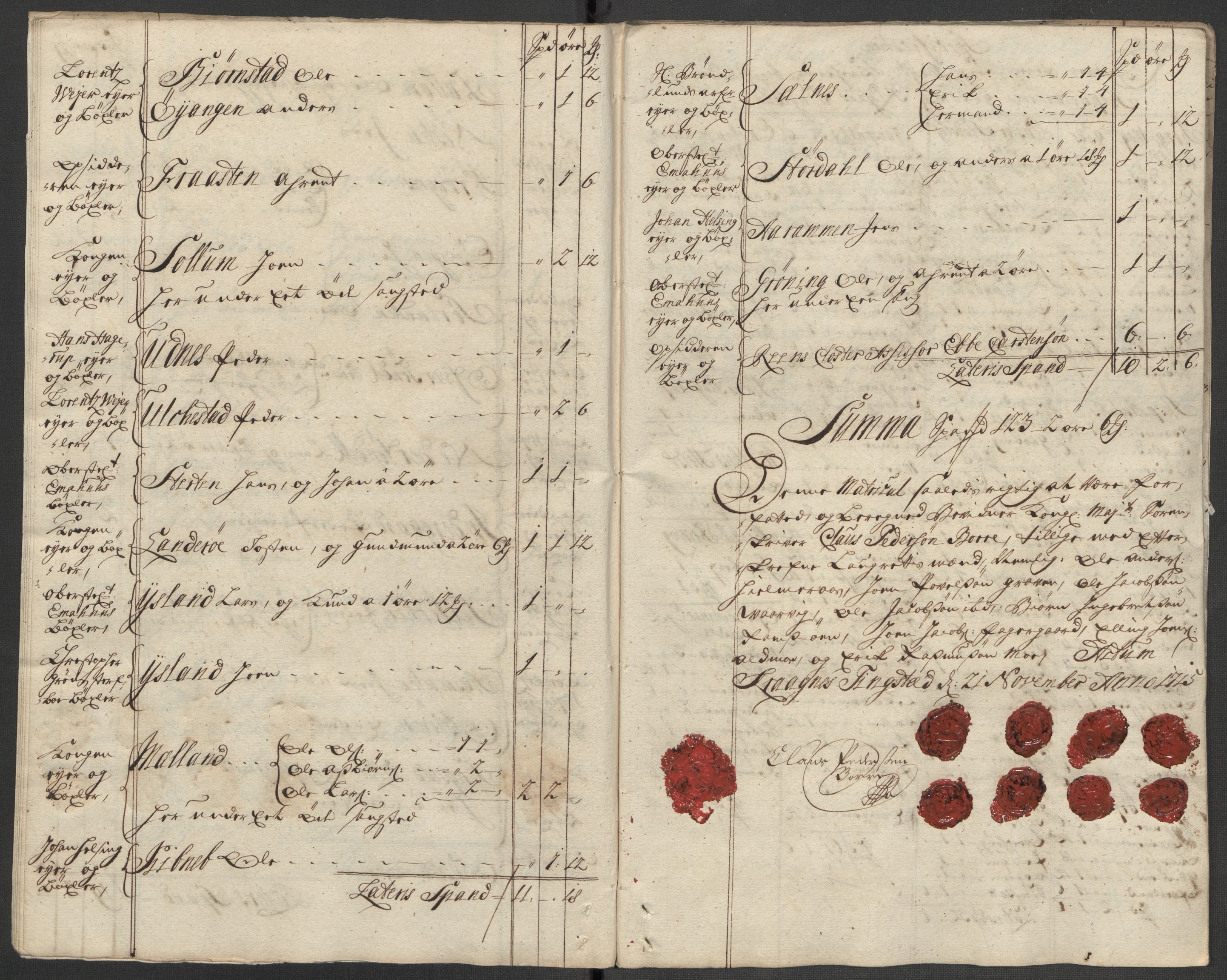 Rentekammeret inntil 1814, Reviderte regnskaper, Fogderegnskap, AV/RA-EA-4092/R57/L3863: Fogderegnskap Fosen, 1715, p. 32