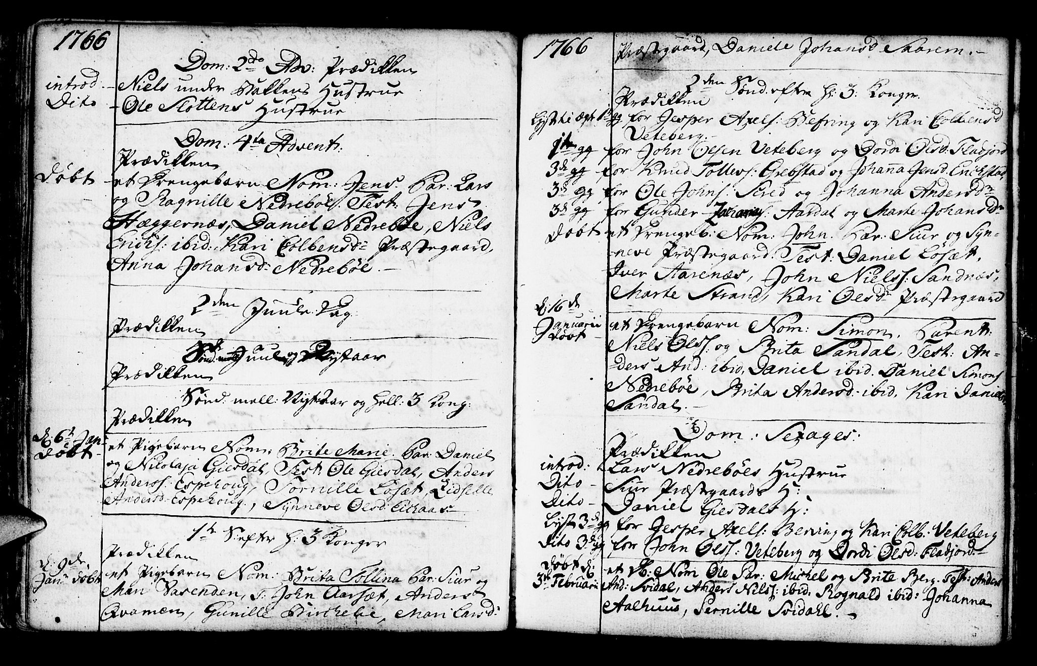 Jølster sokneprestembete, AV/SAB-A-80701/H/Haa/Haaa/L0003: Parish register (official) no. A 3, 1748-1789, p. 108