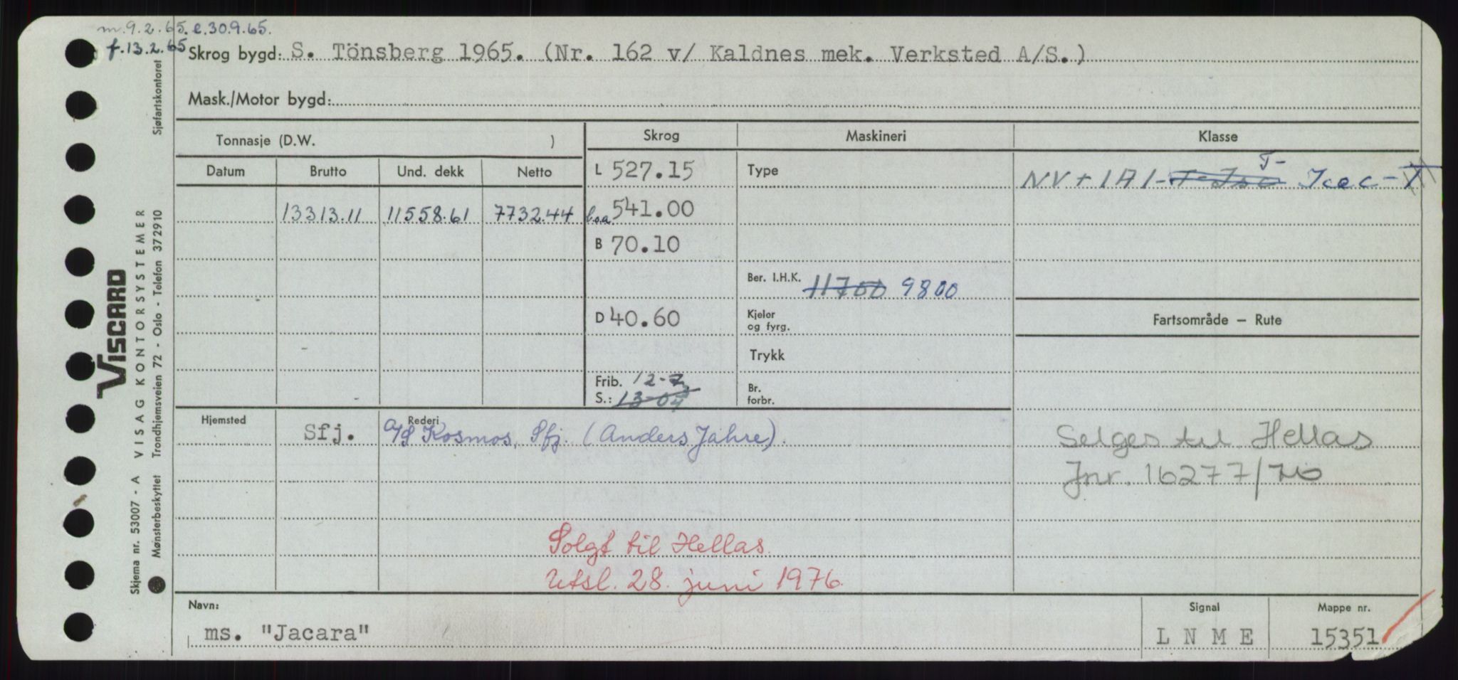 Sjøfartsdirektoratet med forløpere, Skipsmålingen, RA/S-1627/H/Hd/L0019: Fartøy, J, p. 13