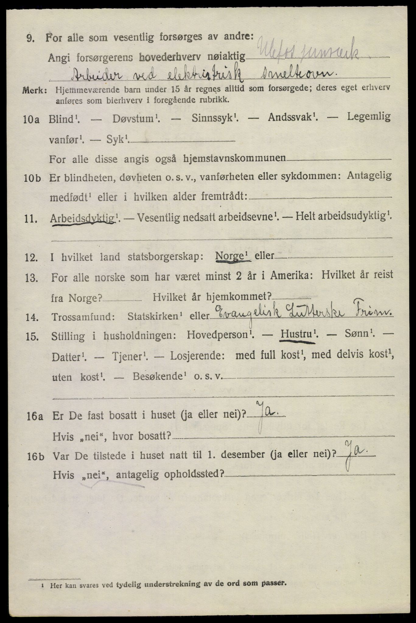 SAKO, 1920 census for Holla, 1920, p. 1398