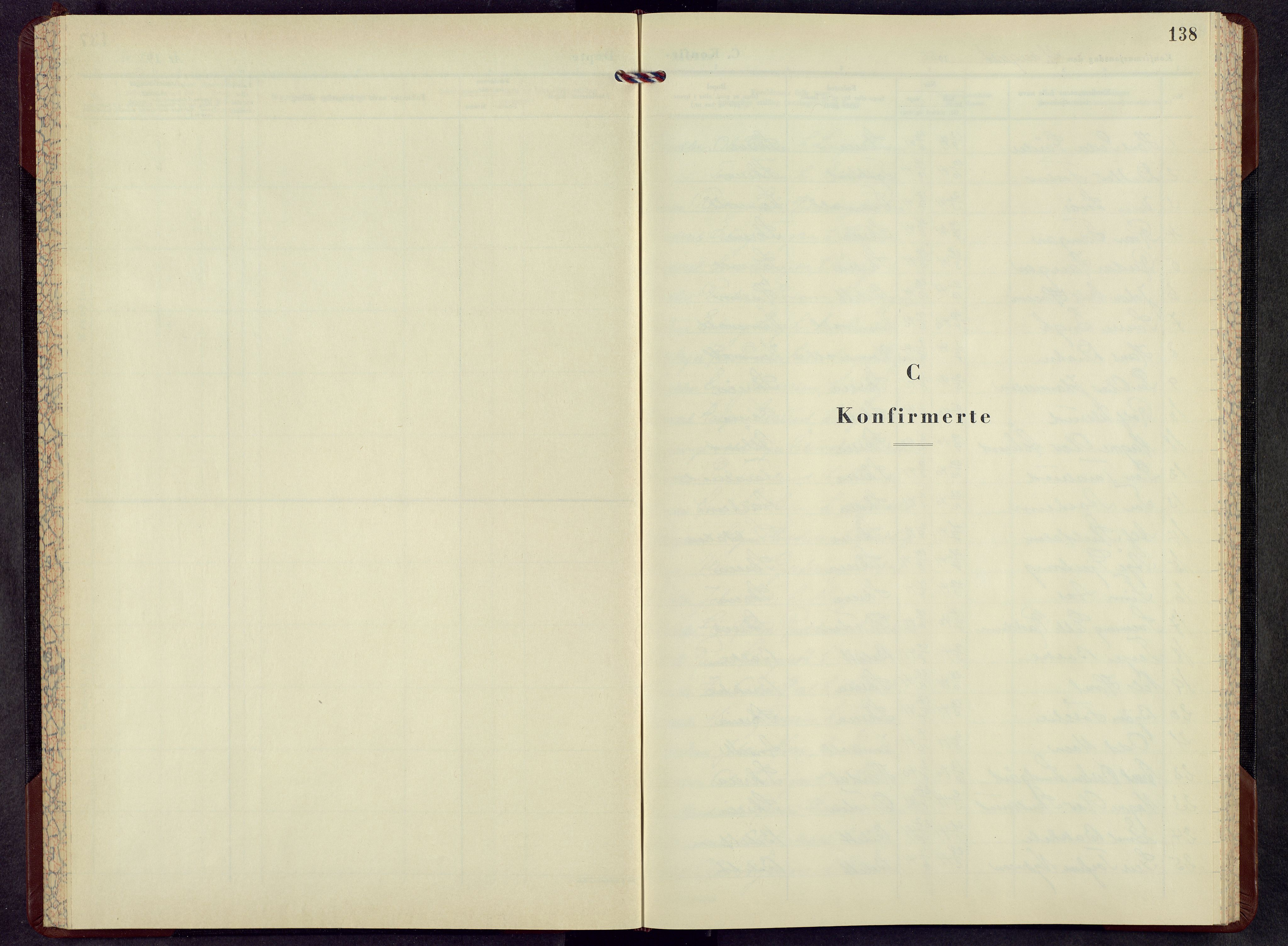 Balke prestekontor, SAH/PREST-106/H/Ha/Hab/L0004: Parish register (copy) no. 4, 1955-1964, p. 138