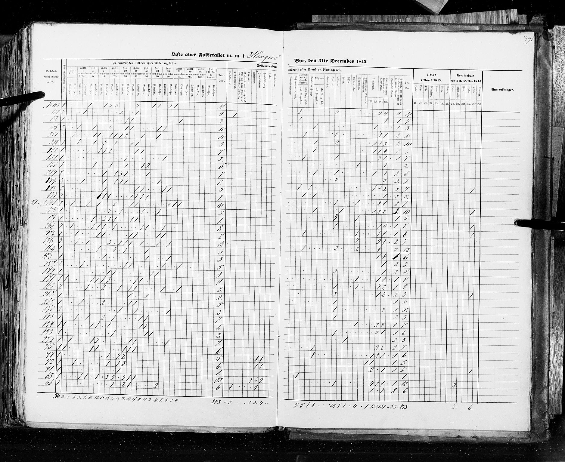 RA, Census 1845, vol. 10: Cities, 1845, p. 391