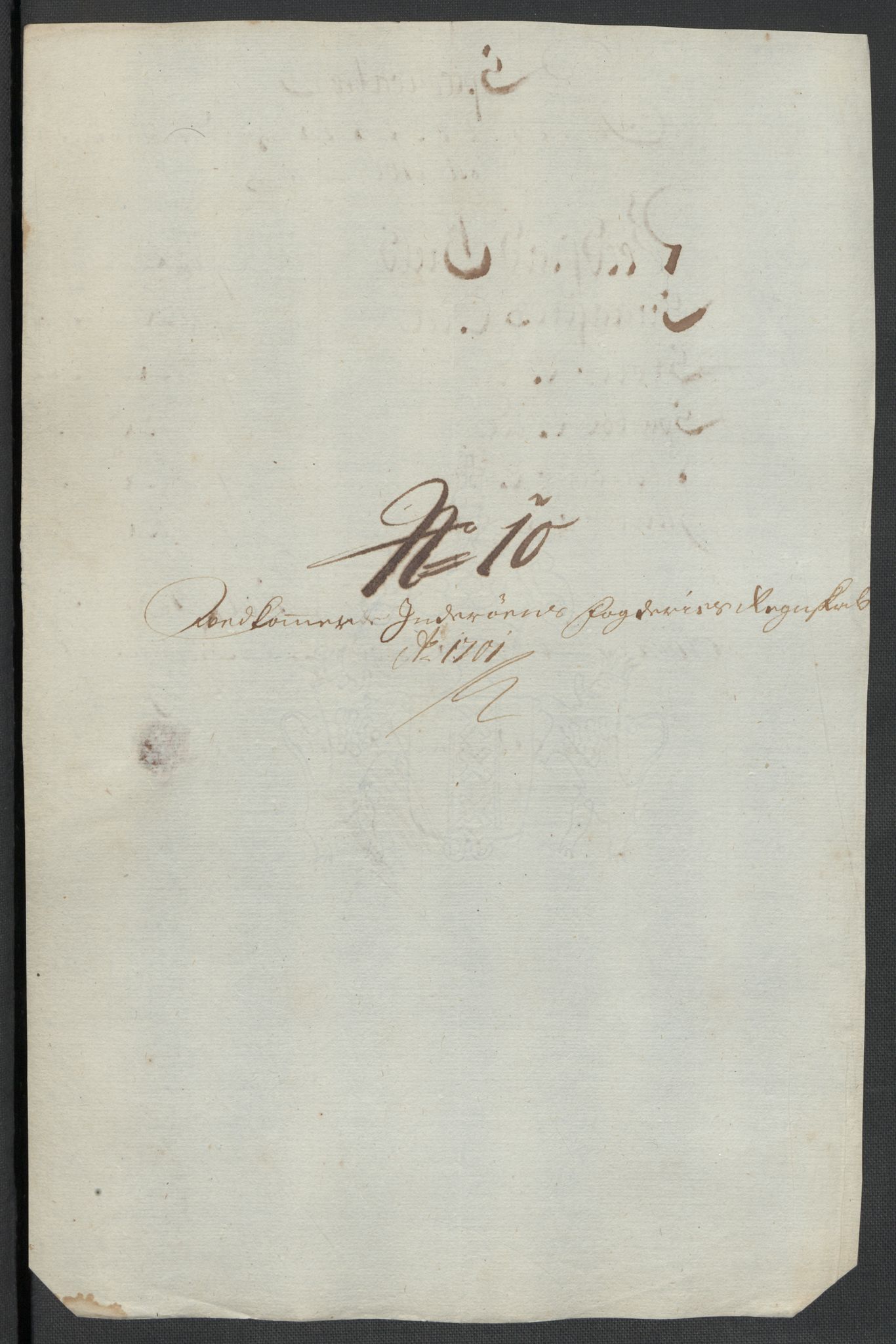 Rentekammeret inntil 1814, Reviderte regnskaper, Fogderegnskap, AV/RA-EA-4092/R63/L4312: Fogderegnskap Inderøy, 1701-1702, p. 79