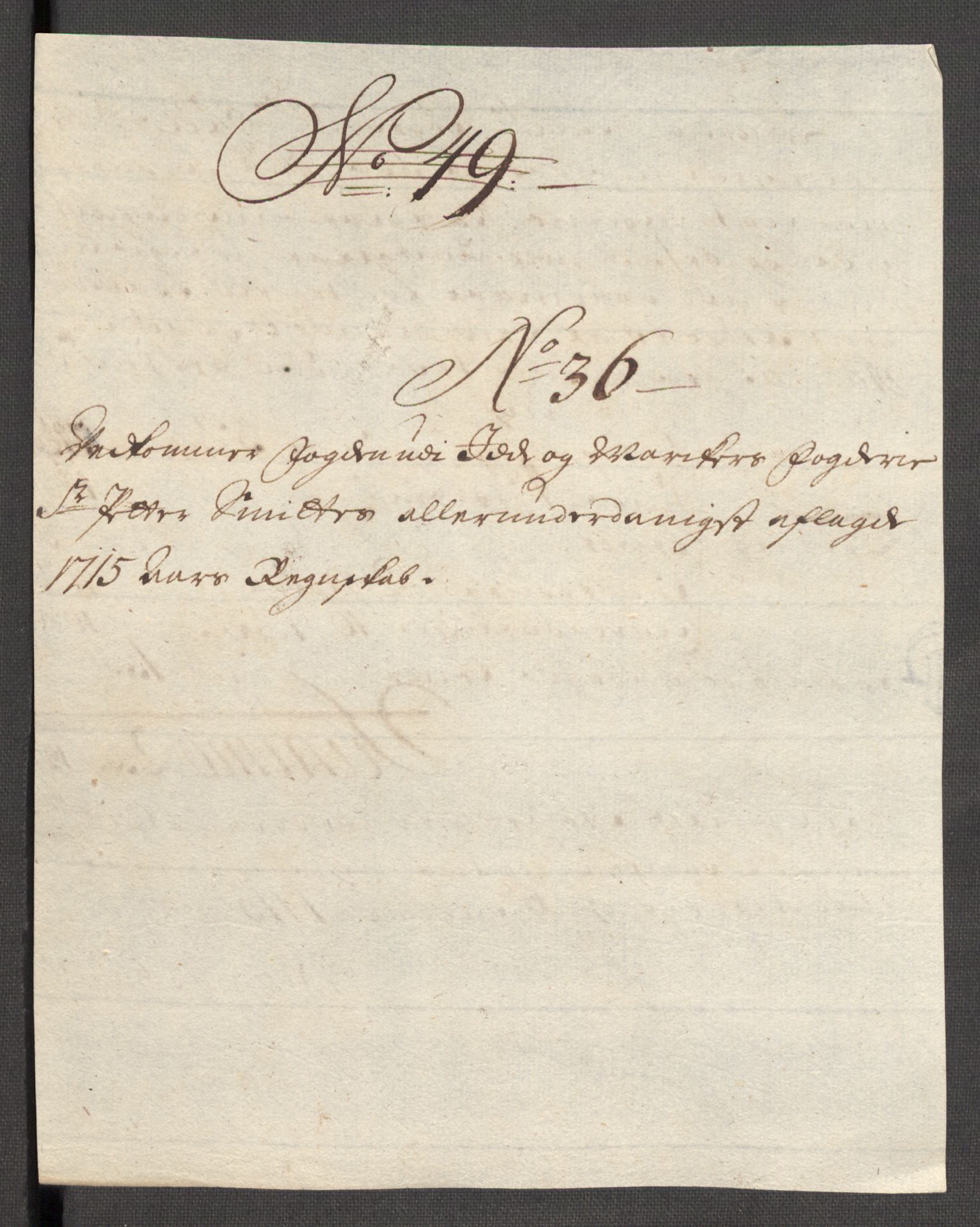 Rentekammeret inntil 1814, Reviderte regnskaper, Fogderegnskap, AV/RA-EA-4092/R01/L0023: Fogderegnskap Idd og Marker, 1715-1716, p. 226