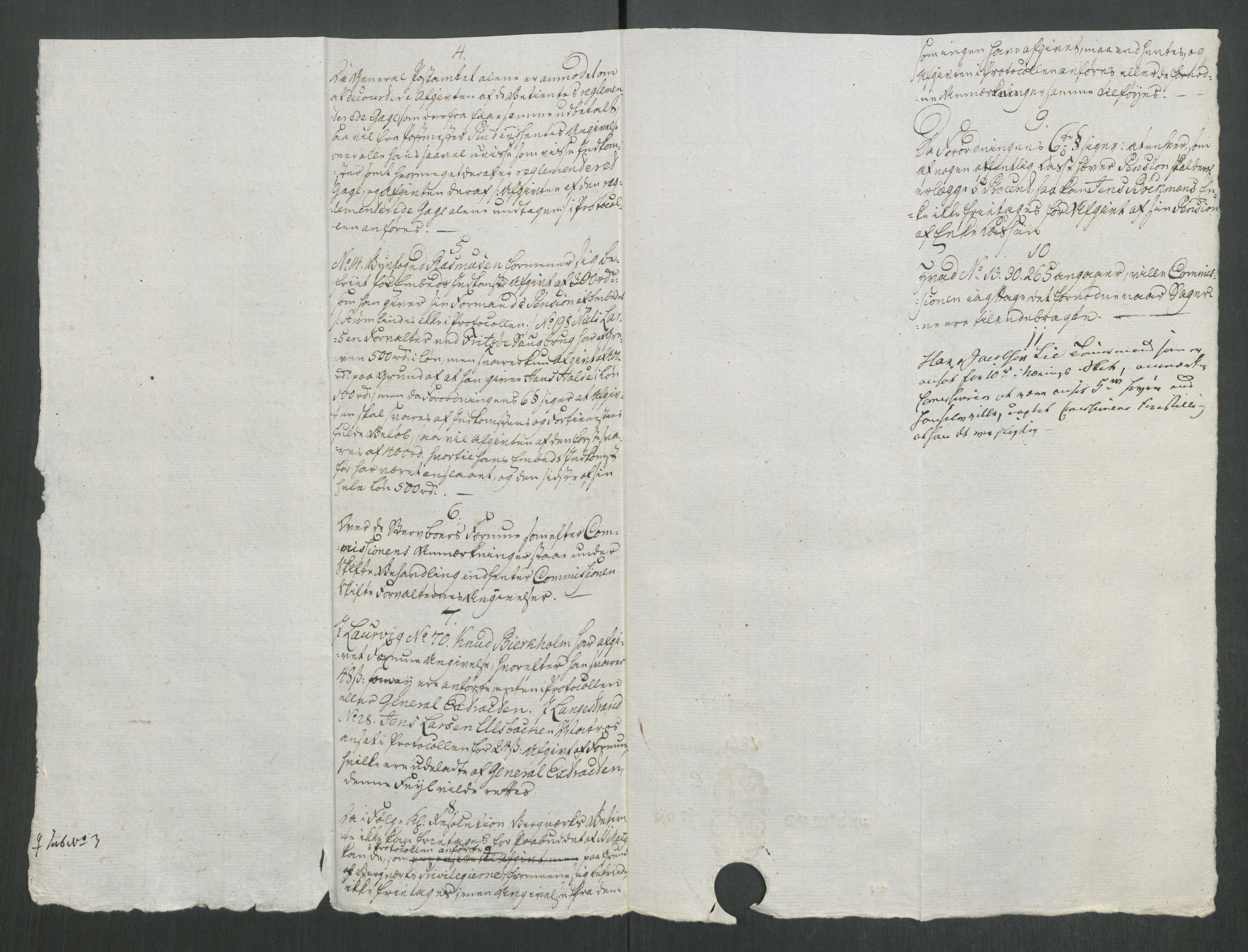 Rentekammeret inntil 1814, Reviderte regnskaper, Mindre regnskaper, AV/RA-EA-4068/Rf/Rfe/L0020: Kongsberg, Kragerø, Larvik, 1789, p. 287