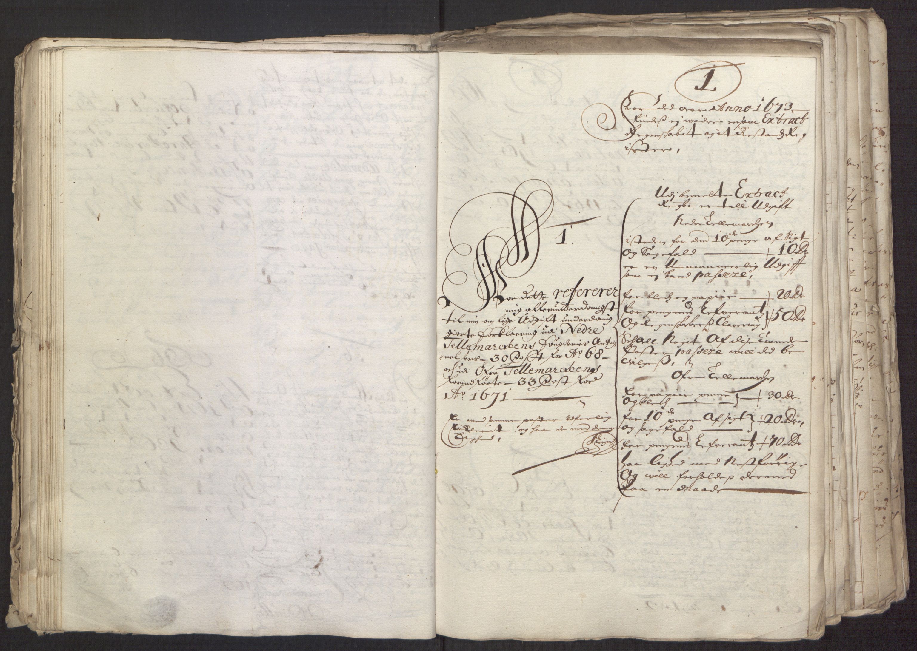 Rentekammeret inntil 1814, Reviderte regnskaper, Fogderegnskap, RA/EA-4092/R35/L2062: Fogderegnskap Øvre og Nedre Telemark, 1674, p. 41