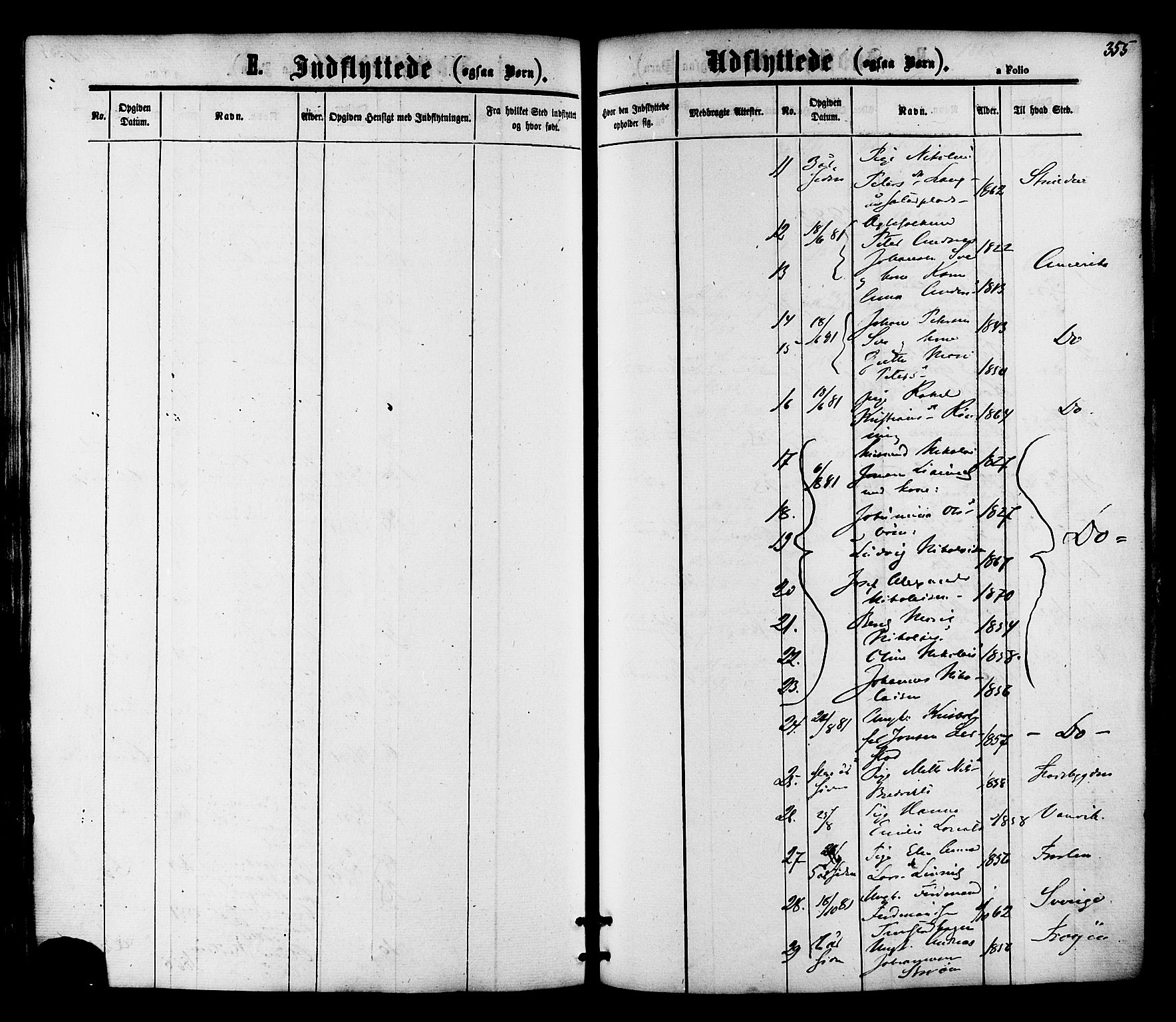 Ministerialprotokoller, klokkerbøker og fødselsregistre - Nord-Trøndelag, SAT/A-1458/701/L0009: Parish register (official) no. 701A09 /1, 1864-1882, p. 355