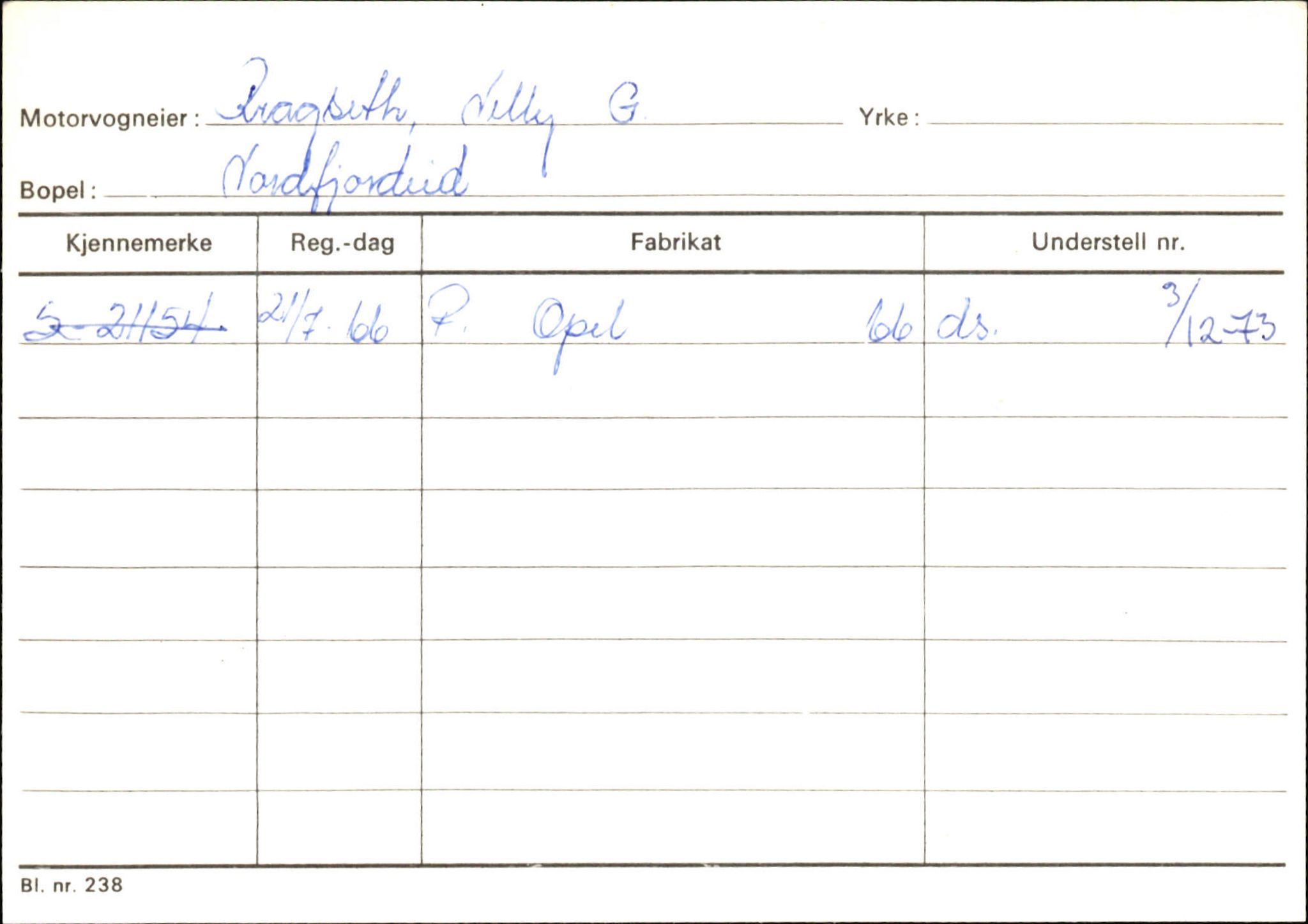 Statens vegvesen, Sogn og Fjordane vegkontor, AV/SAB-A-5301/4/F/L0129: Eigarregistrer Eid A-S, 1945-1975, p. 1282