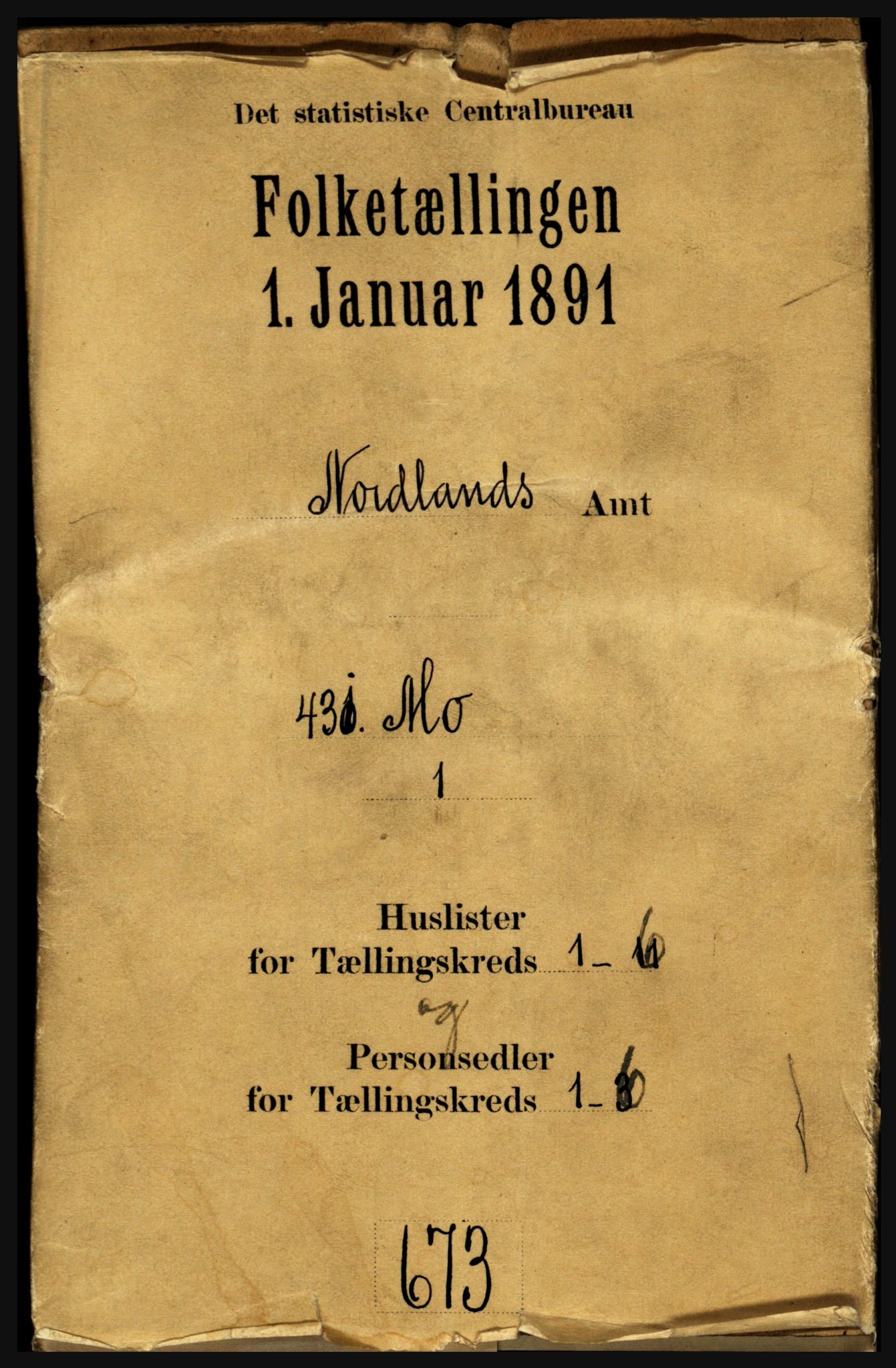 RA, 1891 census for 1833 Mo, 1891, p. 31