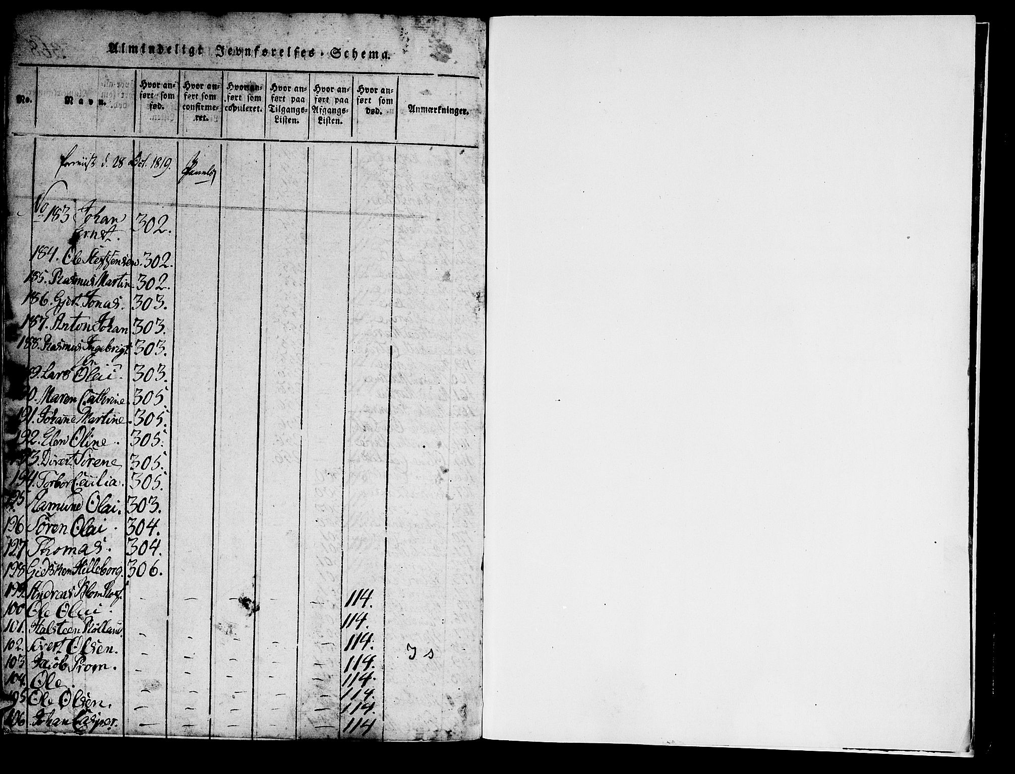 Domkirken sokneprestembete, AV/SAB-A-74801/H/Haa/L0010: Parish register (official) no. A 10, 1816-1821, p. 369