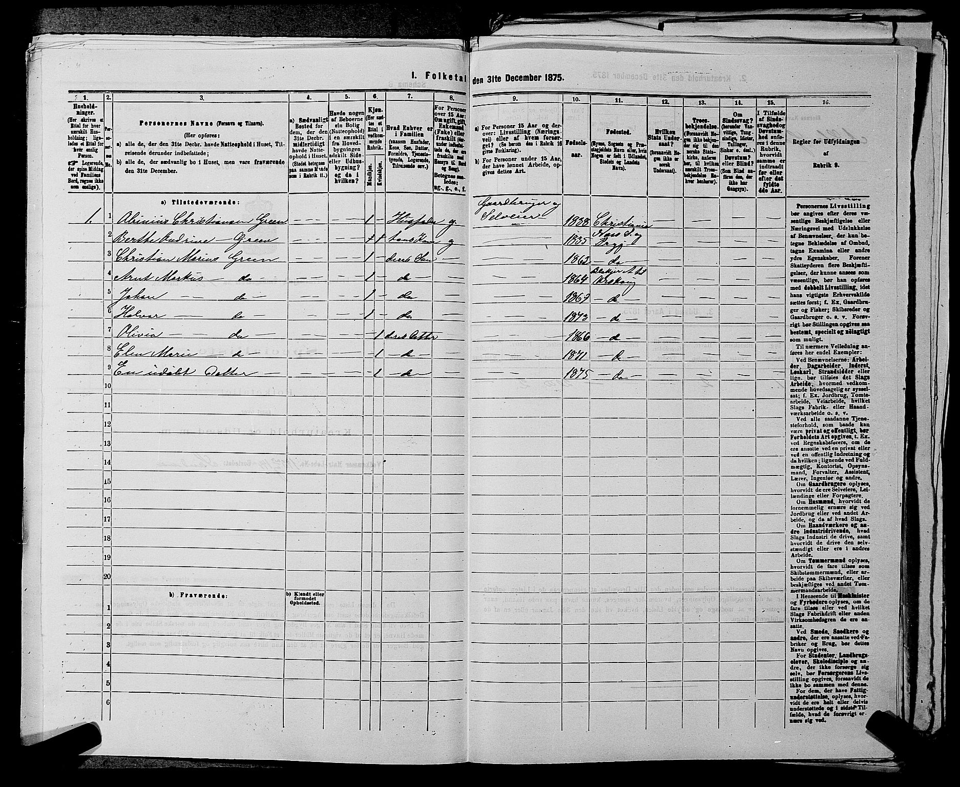 RA, 1875 census for 0224P Aurskog, 1875, p. 1338