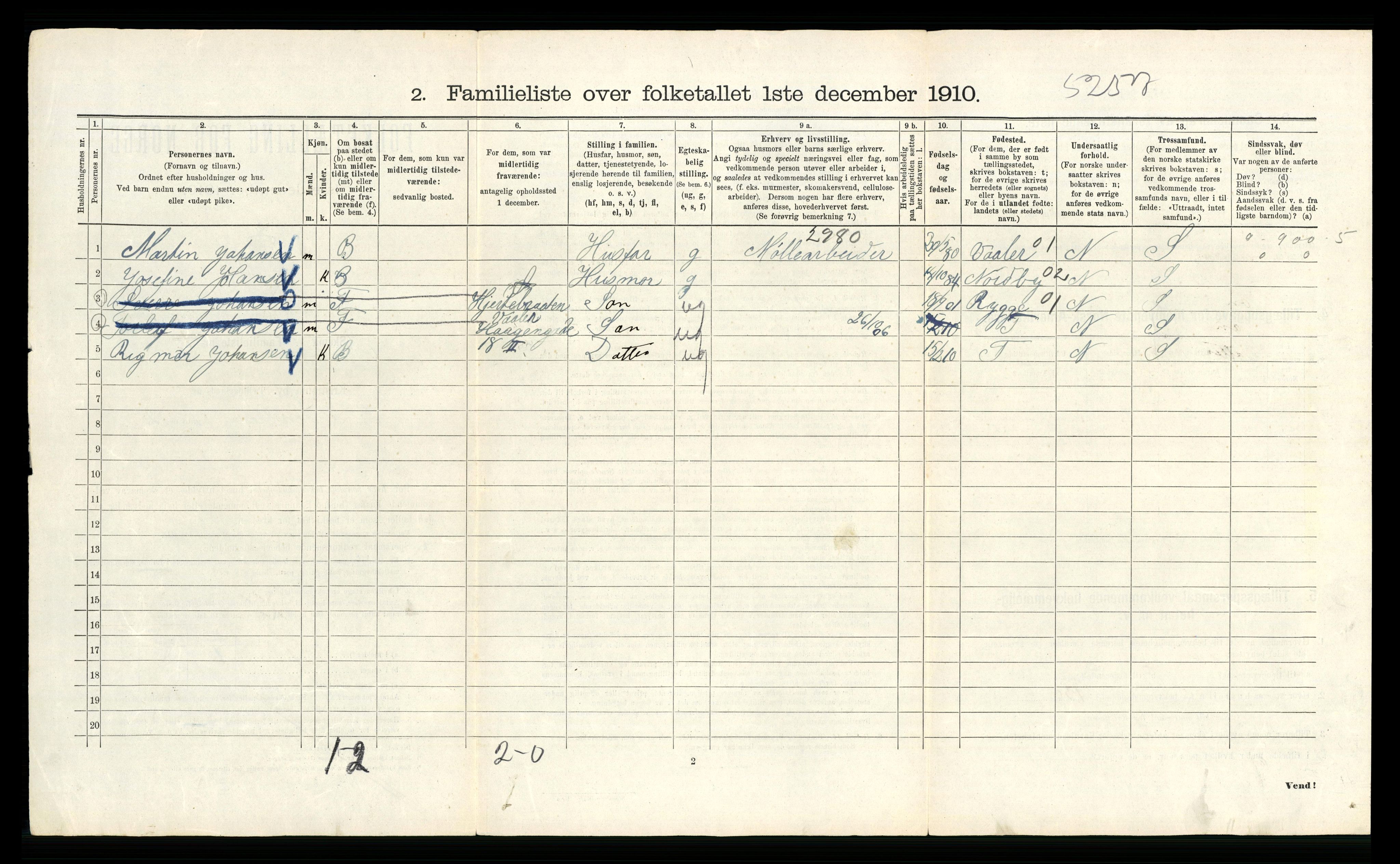 RA, 1910 census for Kristiania, 1910, p. 102220