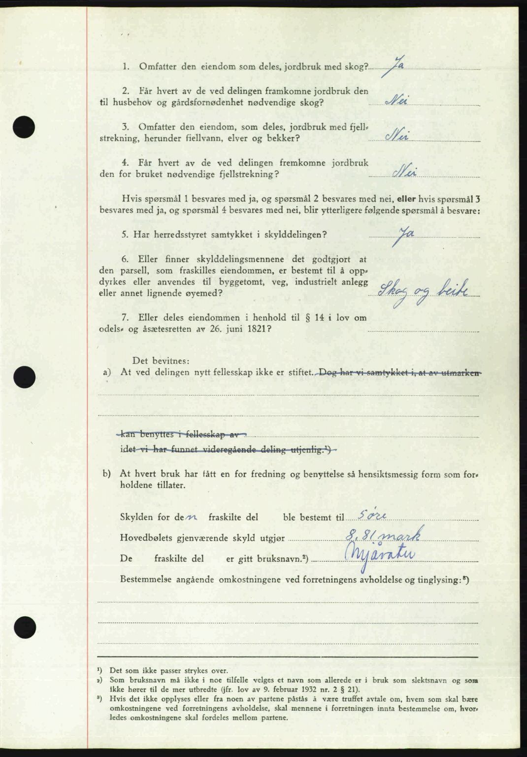 Nedenes sorenskriveri, AV/SAK-1221-0006/G/Gb/Gba/L0058: Mortgage book no. A10, 1947-1948, Diary no: : 1745/1947