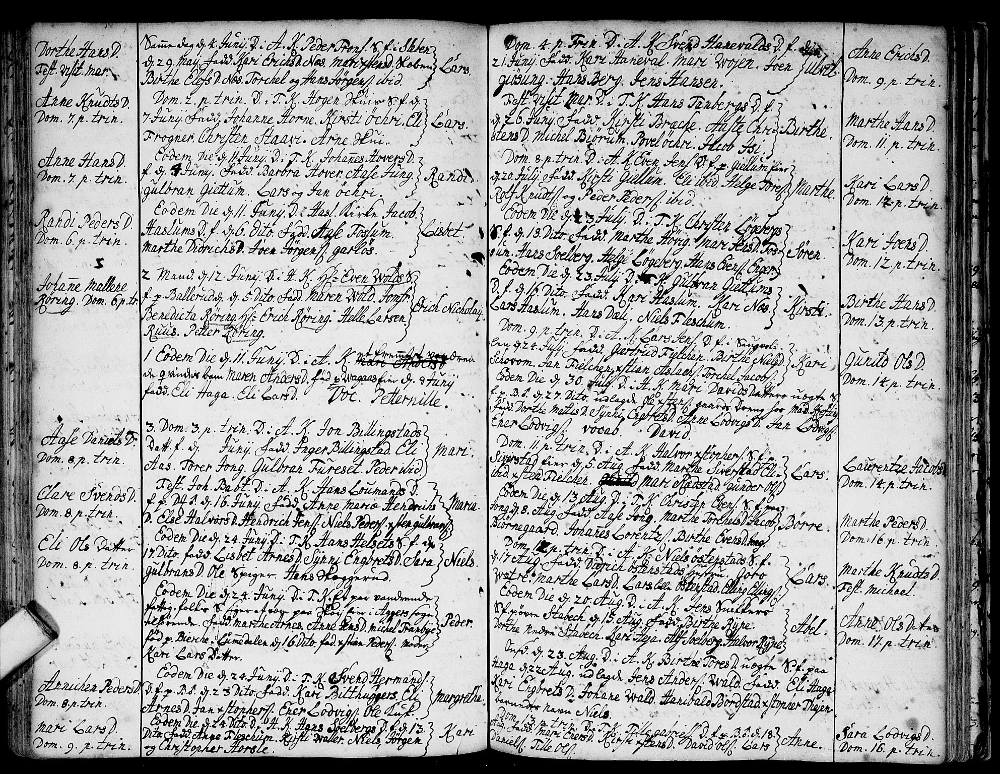 Asker prestekontor Kirkebøker, SAO/A-10256a/F/Fa/L0001: Parish register (official) no. I 1, 1726-1744, p. 72