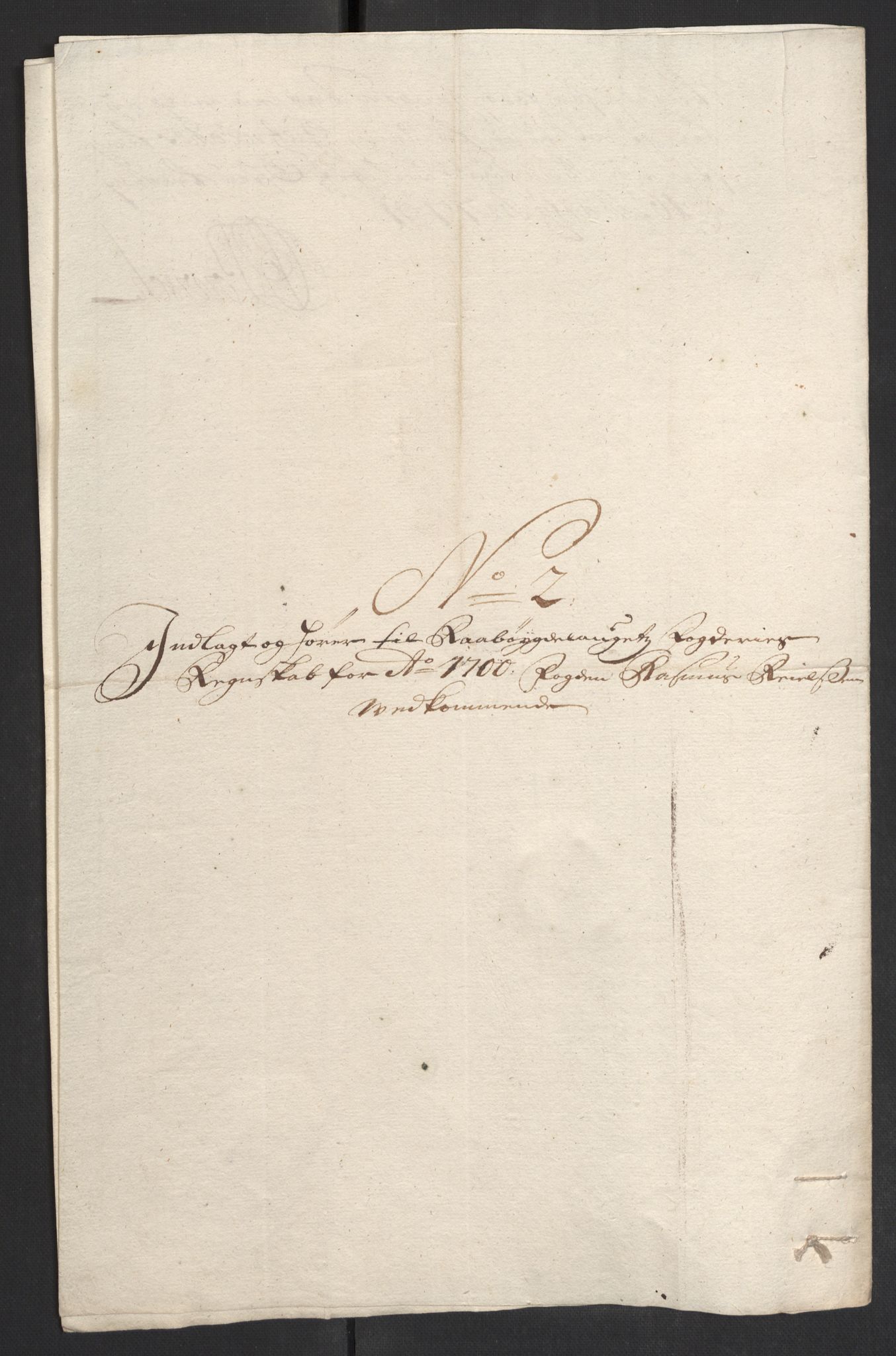 Rentekammeret inntil 1814, Reviderte regnskaper, Fogderegnskap, AV/RA-EA-4092/R40/L2446: Fogderegnskap Råbyggelag, 1700-1702, p. 33