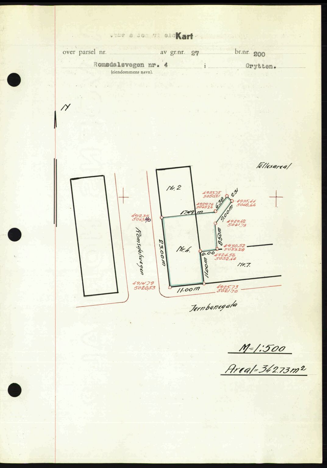 Romsdal sorenskriveri, AV/SAT-A-4149/1/2/2C: Mortgage book no. A32, 1950-1950, Diary no: : 119/1950