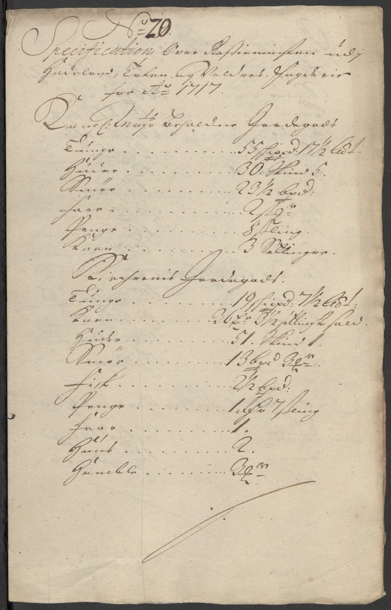 Rentekammeret inntil 1814, Reviderte regnskaper, Fogderegnskap, RA/EA-4092/R18/L1318: Fogderegnskap Hadeland, Toten og Valdres, 1717, p. 177