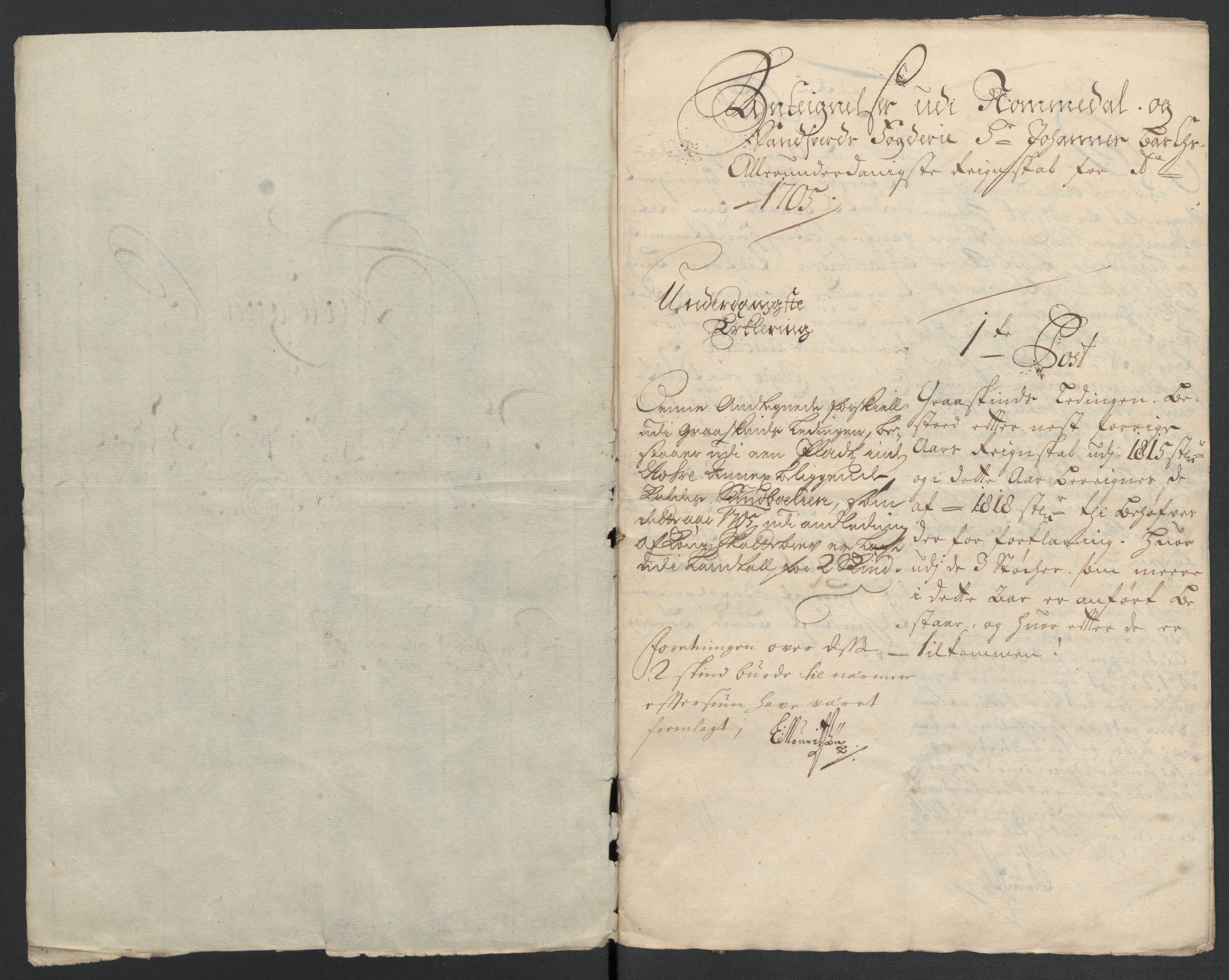 Rentekammeret inntil 1814, Reviderte regnskaper, Fogderegnskap, AV/RA-EA-4092/R24/L1583: Fogderegnskap Numedal og Sandsvær, 1705-1706, p. 178