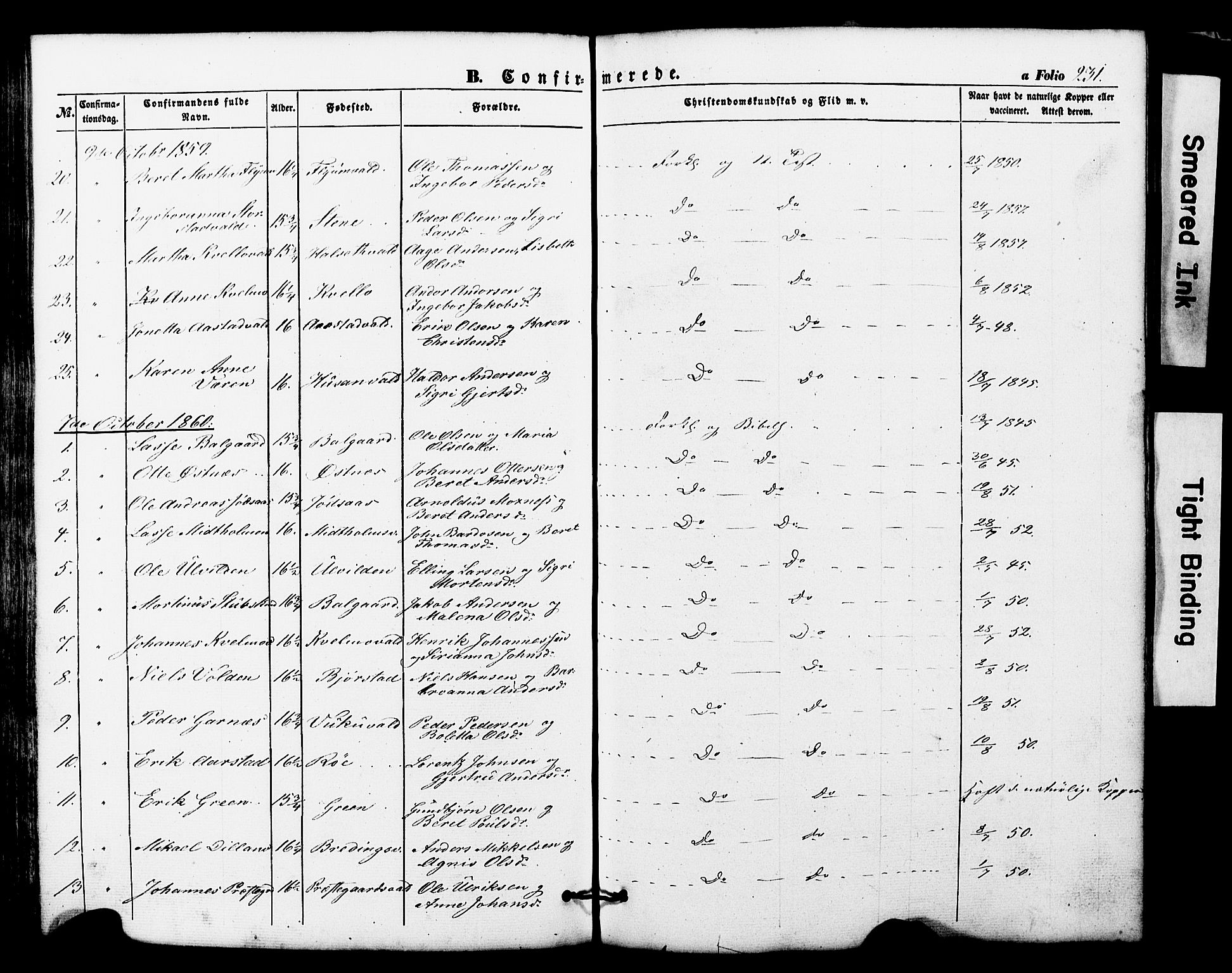 Ministerialprotokoller, klokkerbøker og fødselsregistre - Nord-Trøndelag, SAT/A-1458/724/L0268: Parish register (copy) no. 724C04, 1846-1878, p. 231
