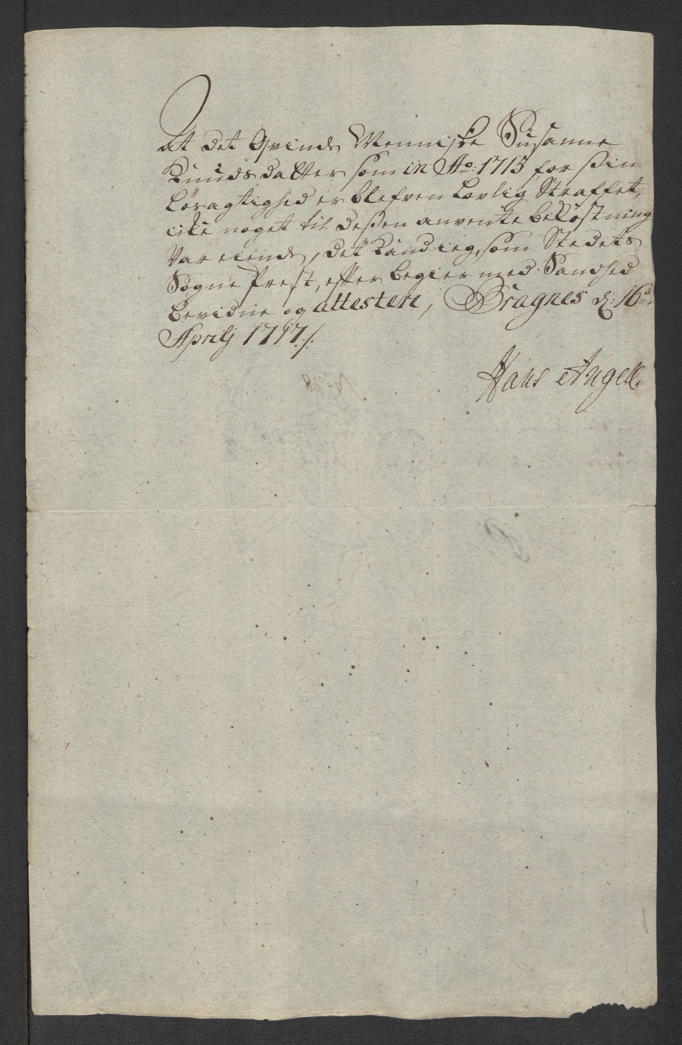 Rentekammeret inntil 1814, Reviderte regnskaper, Fogderegnskap, AV/RA-EA-4092/R31/L1710: Fogderegnskap Hurum, Røyken, Eiker, Lier og Buskerud, 1715-1716, p. 295