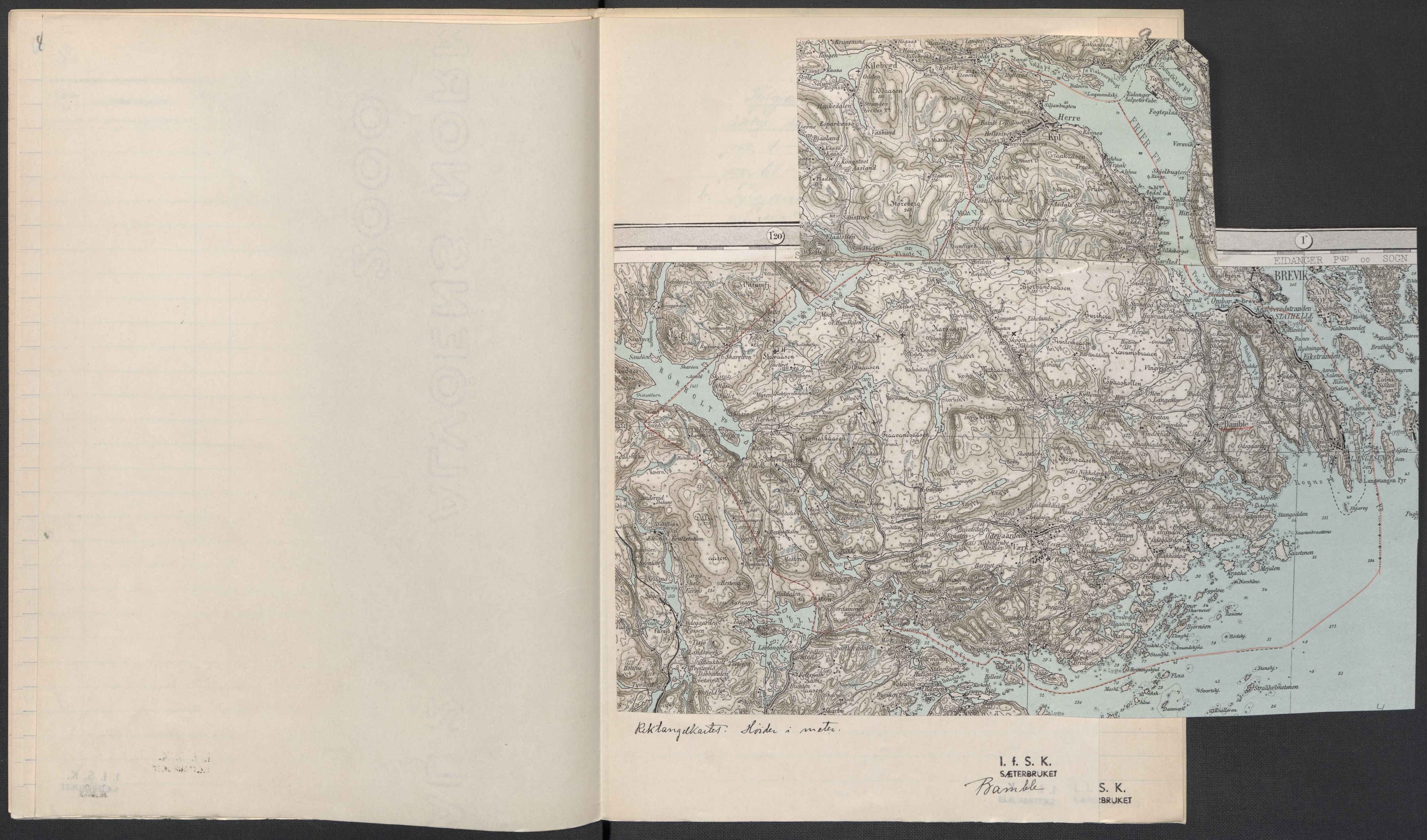 Instituttet for sammenlignende kulturforskning, AV/RA-PA-0424/F/Fc/L0007/0001: Eske B7: / Telemark (perm XVI), 1934-1936