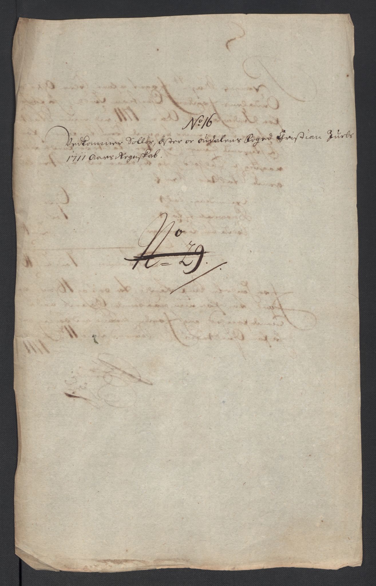 Rentekammeret inntil 1814, Reviderte regnskaper, Fogderegnskap, RA/EA-4092/R13/L0848: Fogderegnskap Solør, Odal og Østerdal, 1711, p. 291