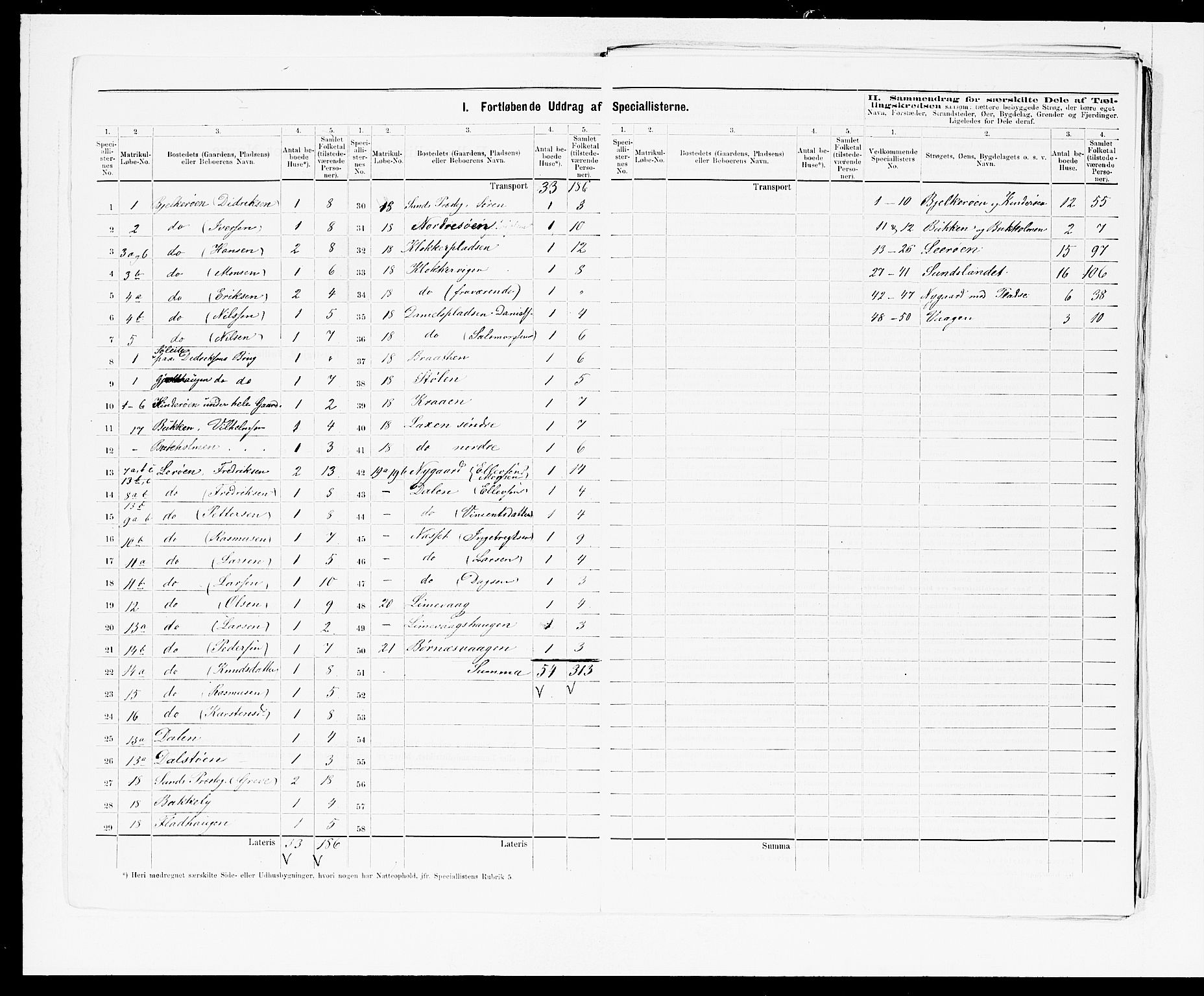 SAB, 1875 census for 1245P Sund, 1875, p. 3