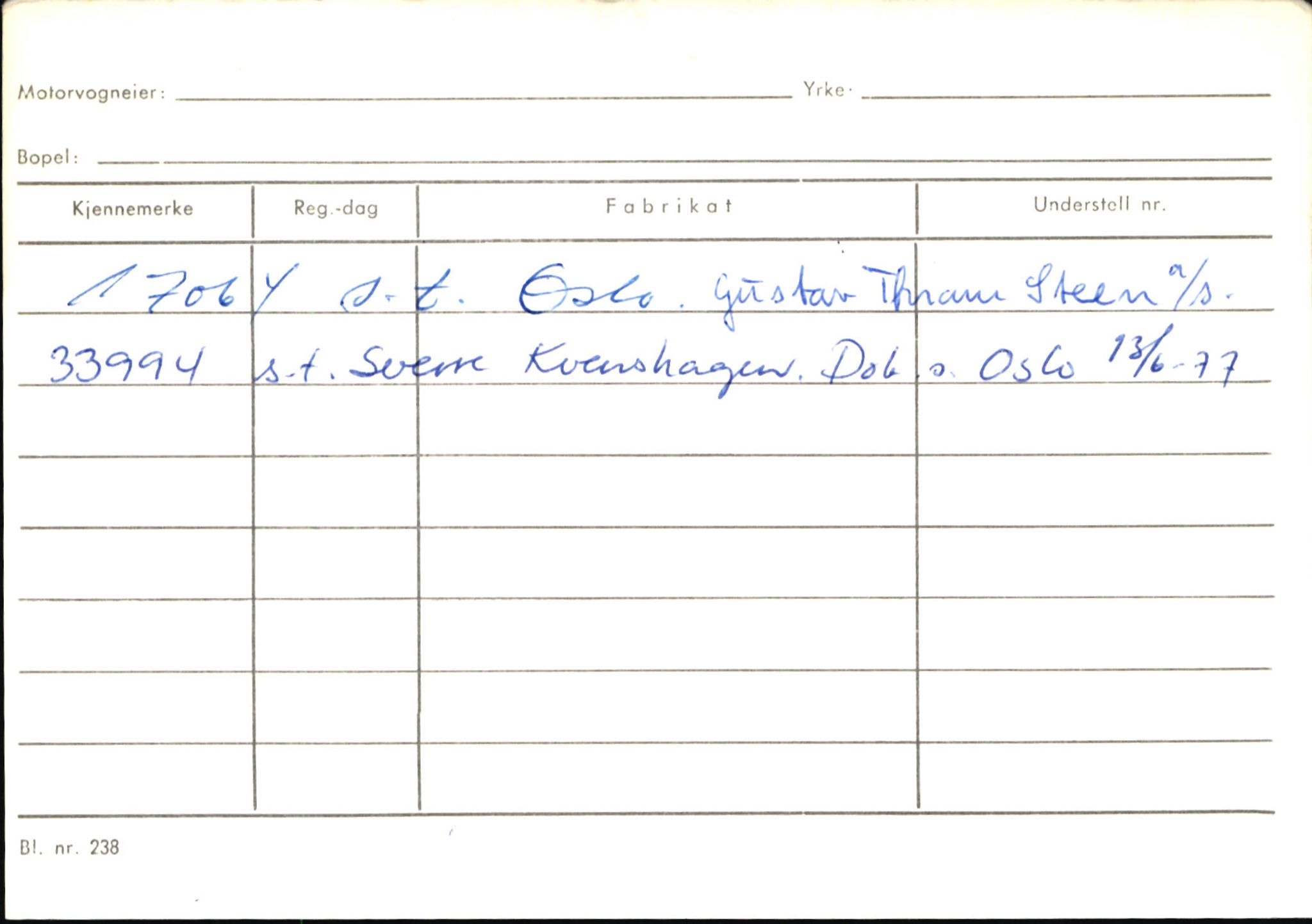 Statens vegvesen, Sogn og Fjordane vegkontor, AV/SAB-A-5301/4/F/L0145: Registerkort Vågsøy S-Å. Årdal I-P, 1945-1975, p. 1322