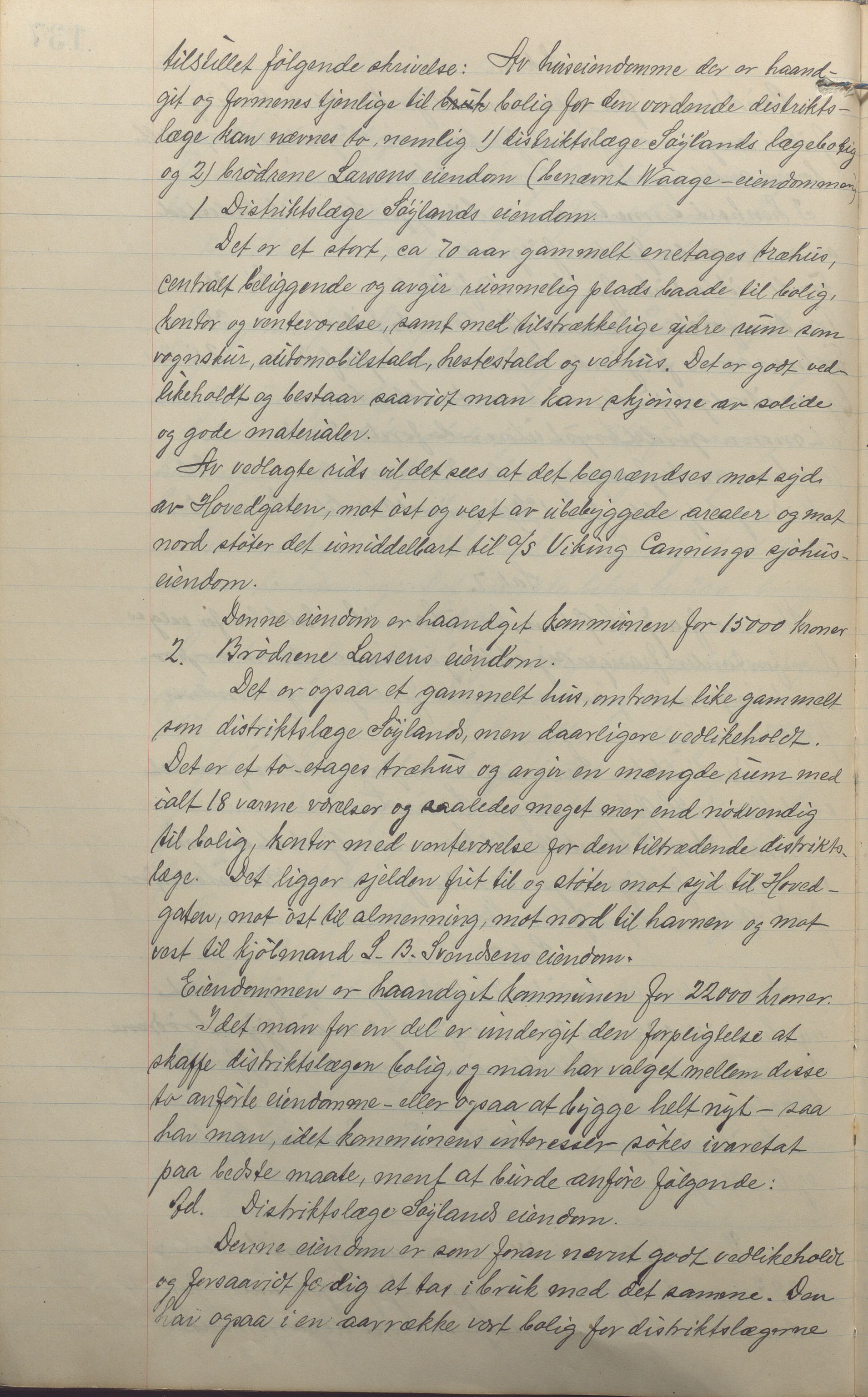 Kopervik Kommune - Formannskapet og Bystyret, IKAR/K-102468/A/Aa/L0004: Møtebok, 1912-1919, p. 138b