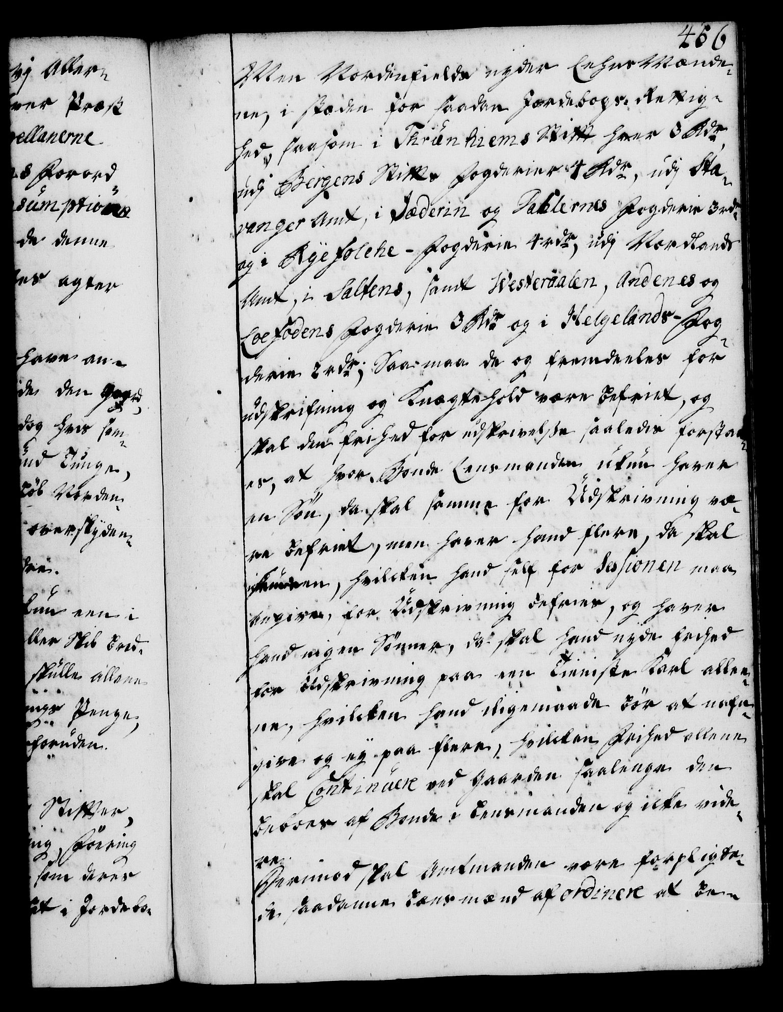 Rentekammeret, Kammerkanselliet, AV/RA-EA-3111/G/Gg/Gga/L0004: Norsk ekspedisjonsprotokoll med register (merket RK 53.4), 1734-1741, p. 456