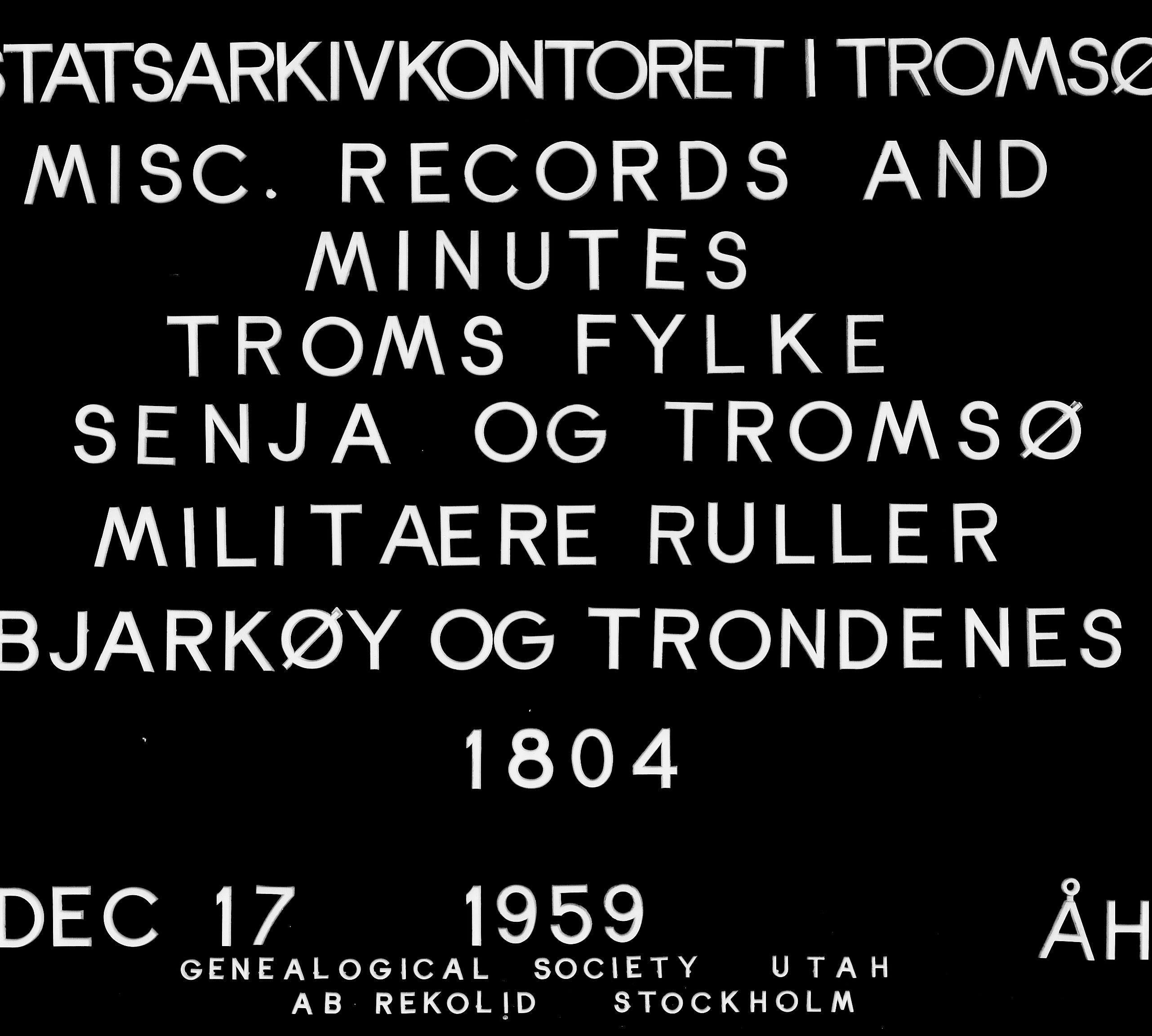 Senja og Tromsø fogderi, SATØ/S-0061/Zhb, 1804-1812, p. 131