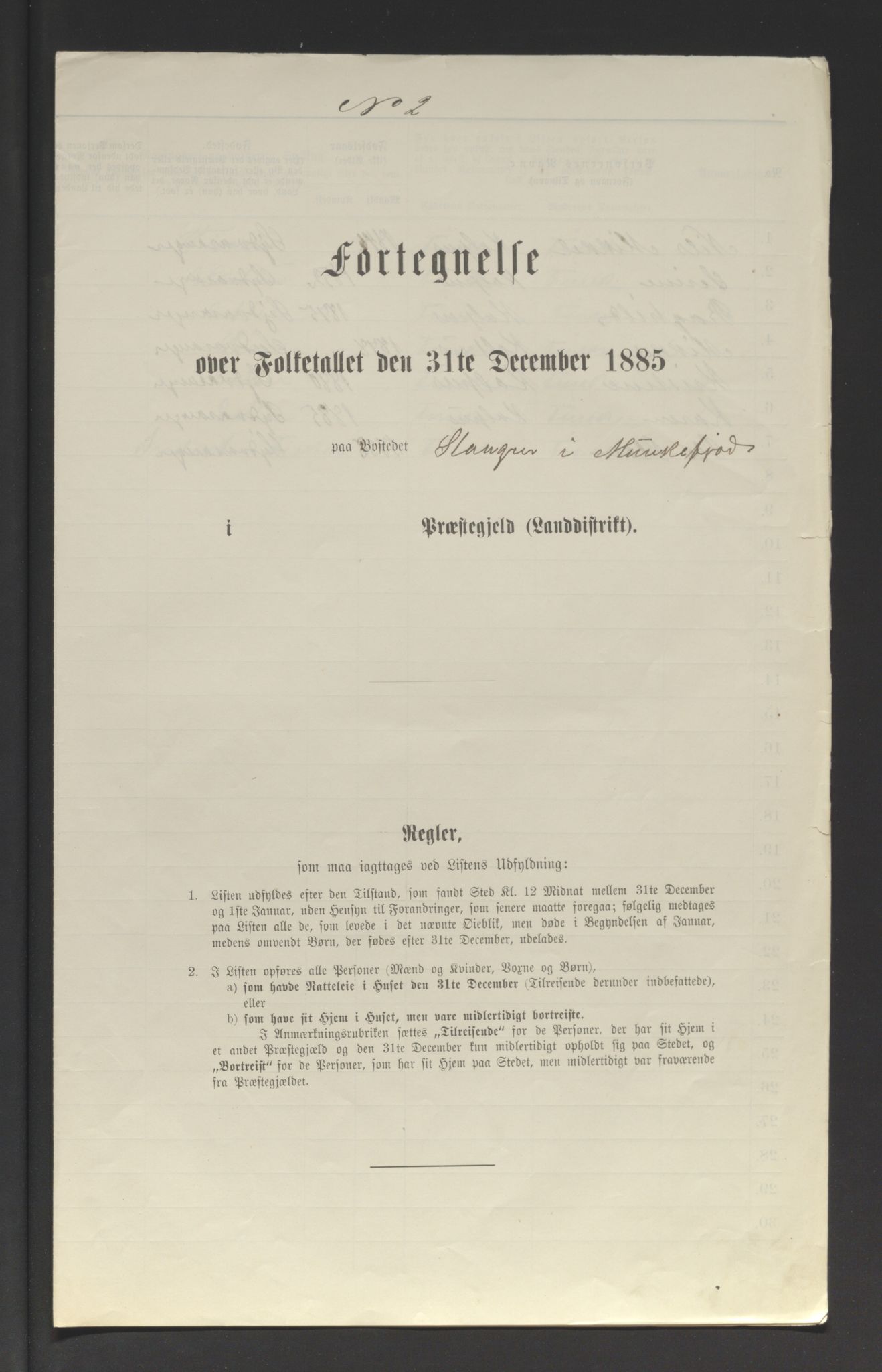 SATØ, 1885 census for 2030 Sør-Varanger, 1885, p. 119a