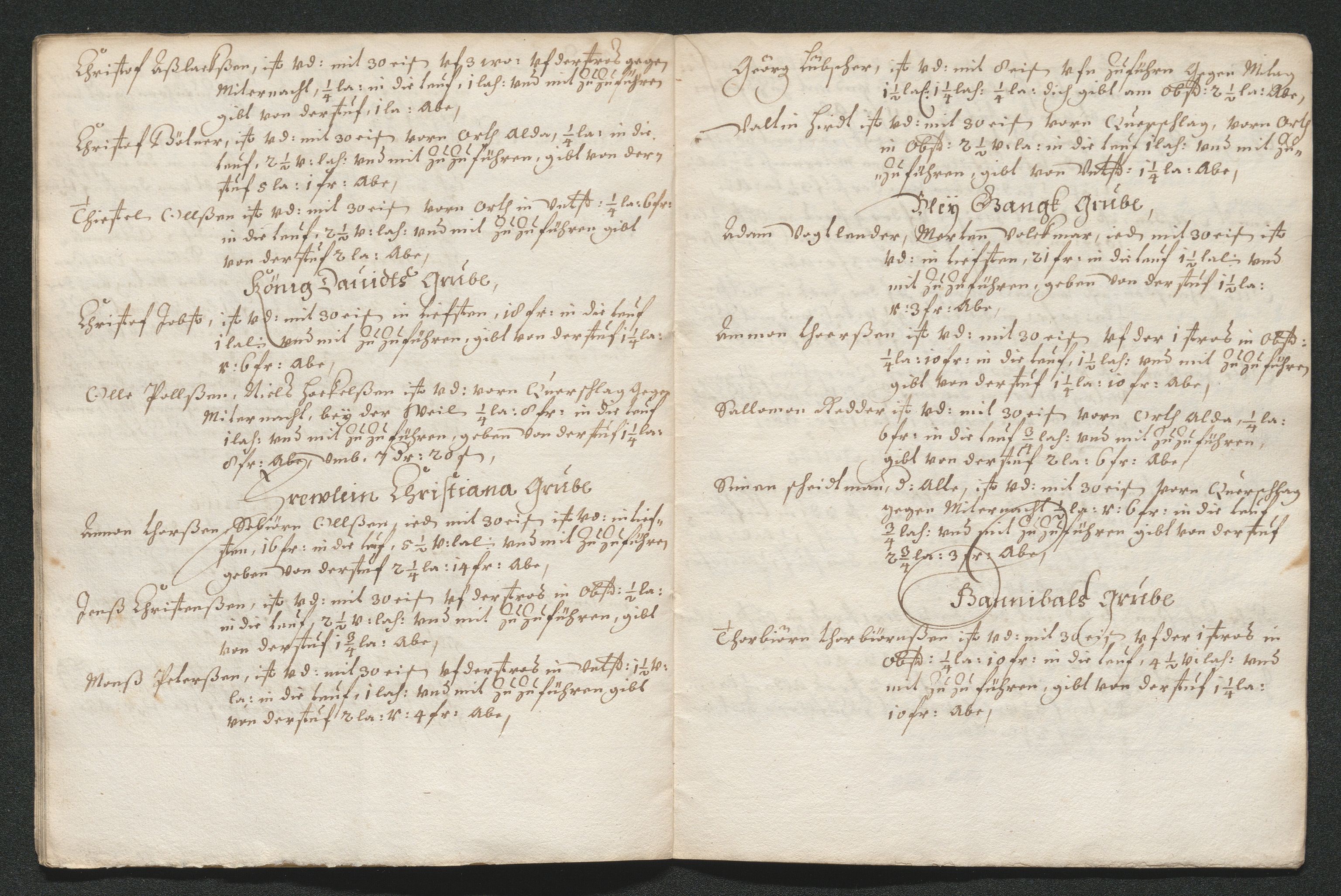 Kongsberg Sølvverk 1623-1816, AV/SAKO-EA-3135/001/D/Dc/Dcd/L0037: Utgiftsregnskap for gruver m.m., 1664-1665, p. 46