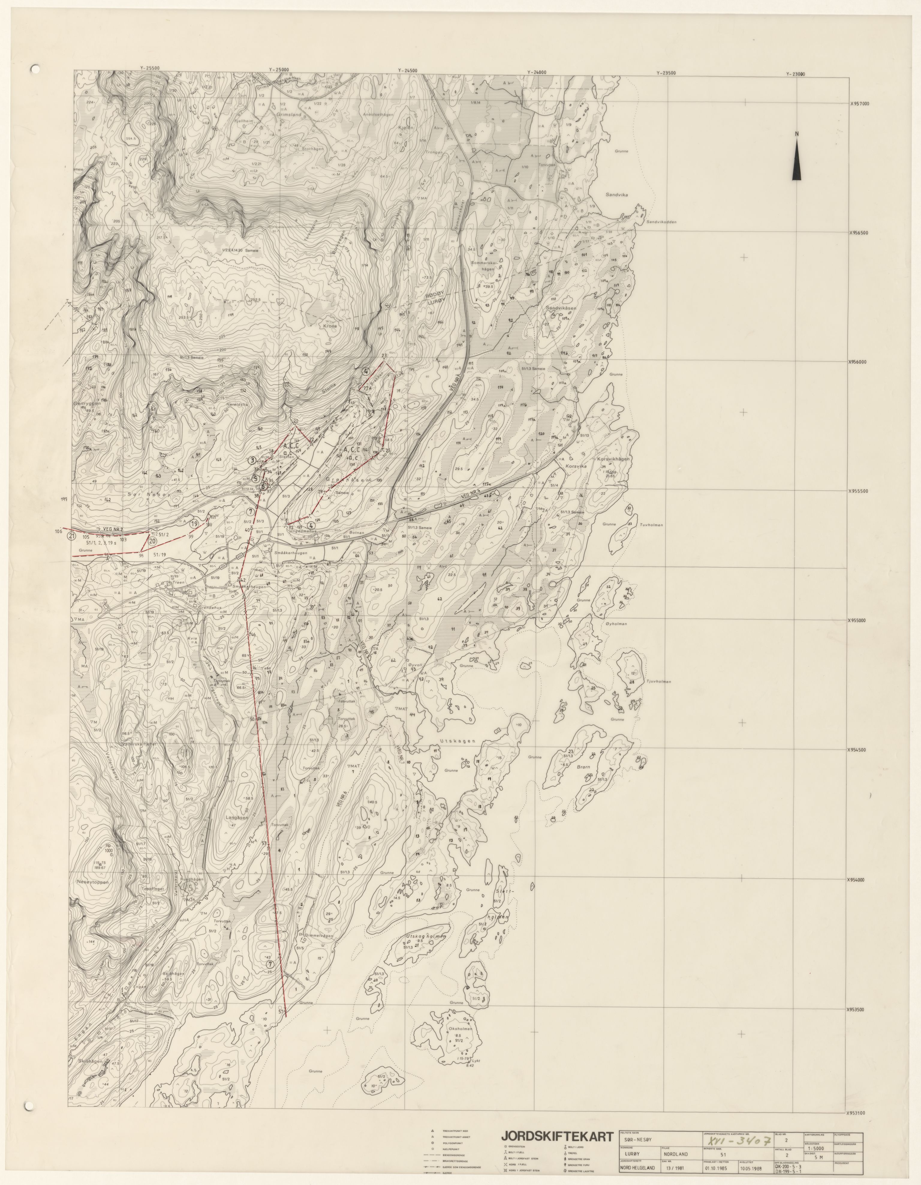 Jordskifteverkets kartarkiv, RA/S-3929/T, 1859-1988, p. 4437