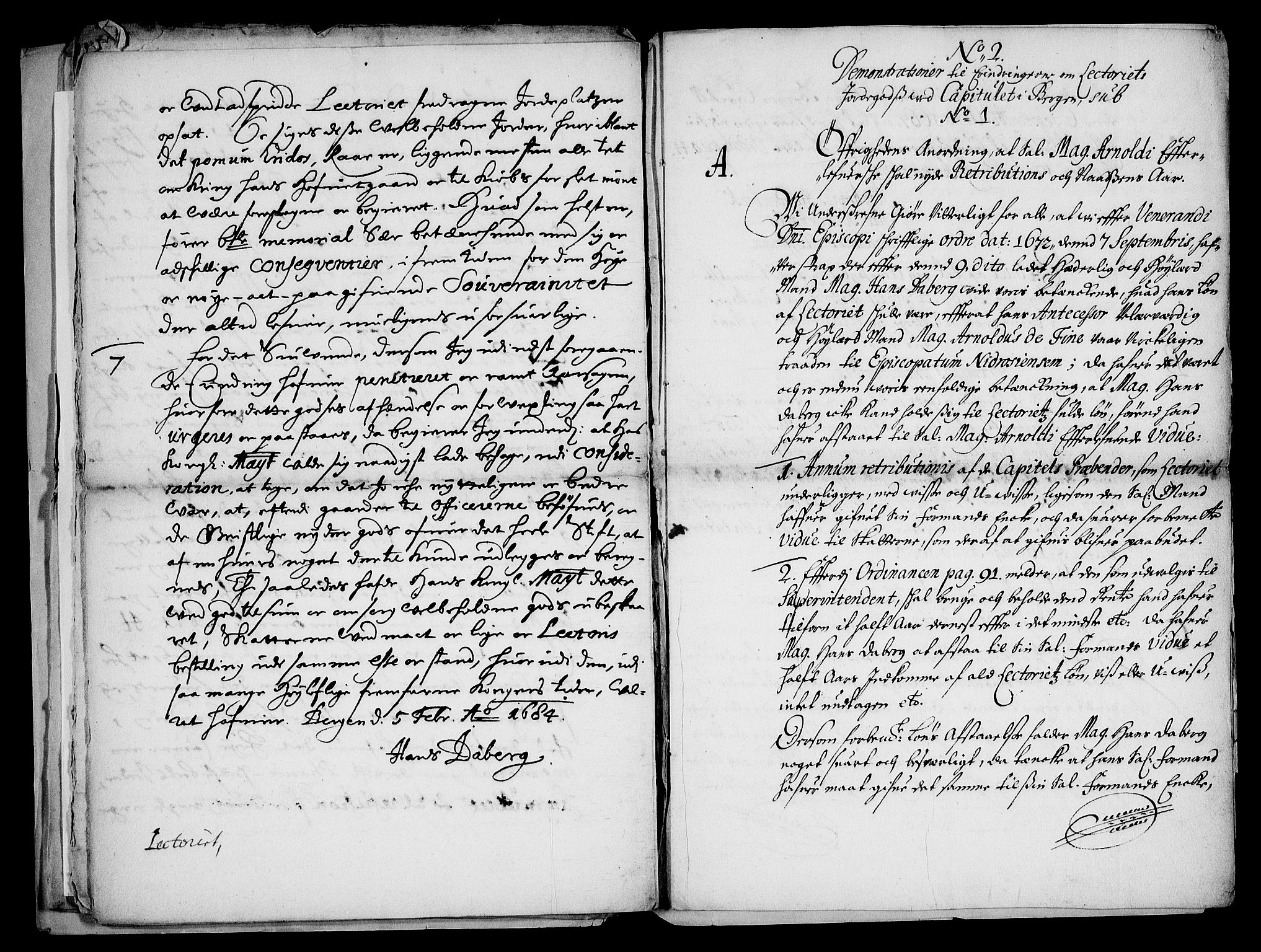 Rentekammeret inntil 1814, Realistisk ordnet avdeling, AV/RA-EA-4070/Fc/Fca/L0003/0005: [Ca III]  Bergen stift / Hjemmelsdokumenter på Bergen kapitels gods 1557-1577 og 1648-1666 etc., 1557-1666