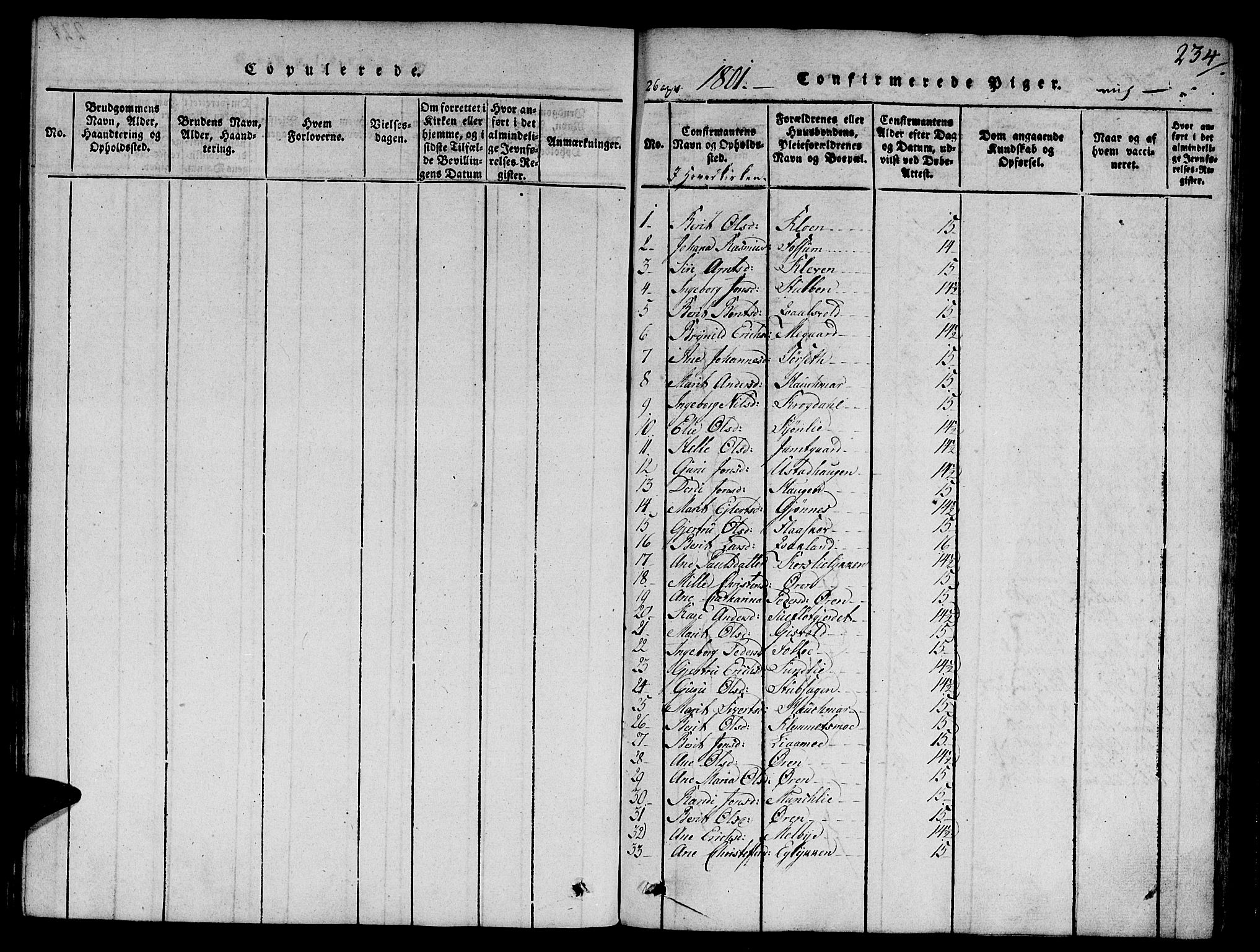 Ministerialprotokoller, klokkerbøker og fødselsregistre - Sør-Trøndelag, SAT/A-1456/668/L0803: Parish register (official) no. 668A03, 1800-1826, p. 234