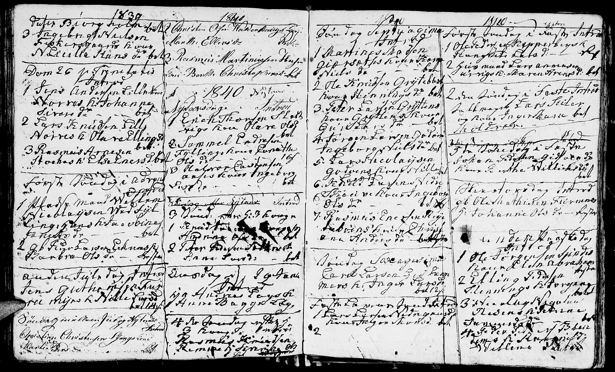 Ministerialprotokoller, klokkerbøker og fødselsregistre - Møre og Romsdal, AV/SAT-A-1454/528/L0424: Parish register (copy) no. 528C05, 1826-1847, p. 94