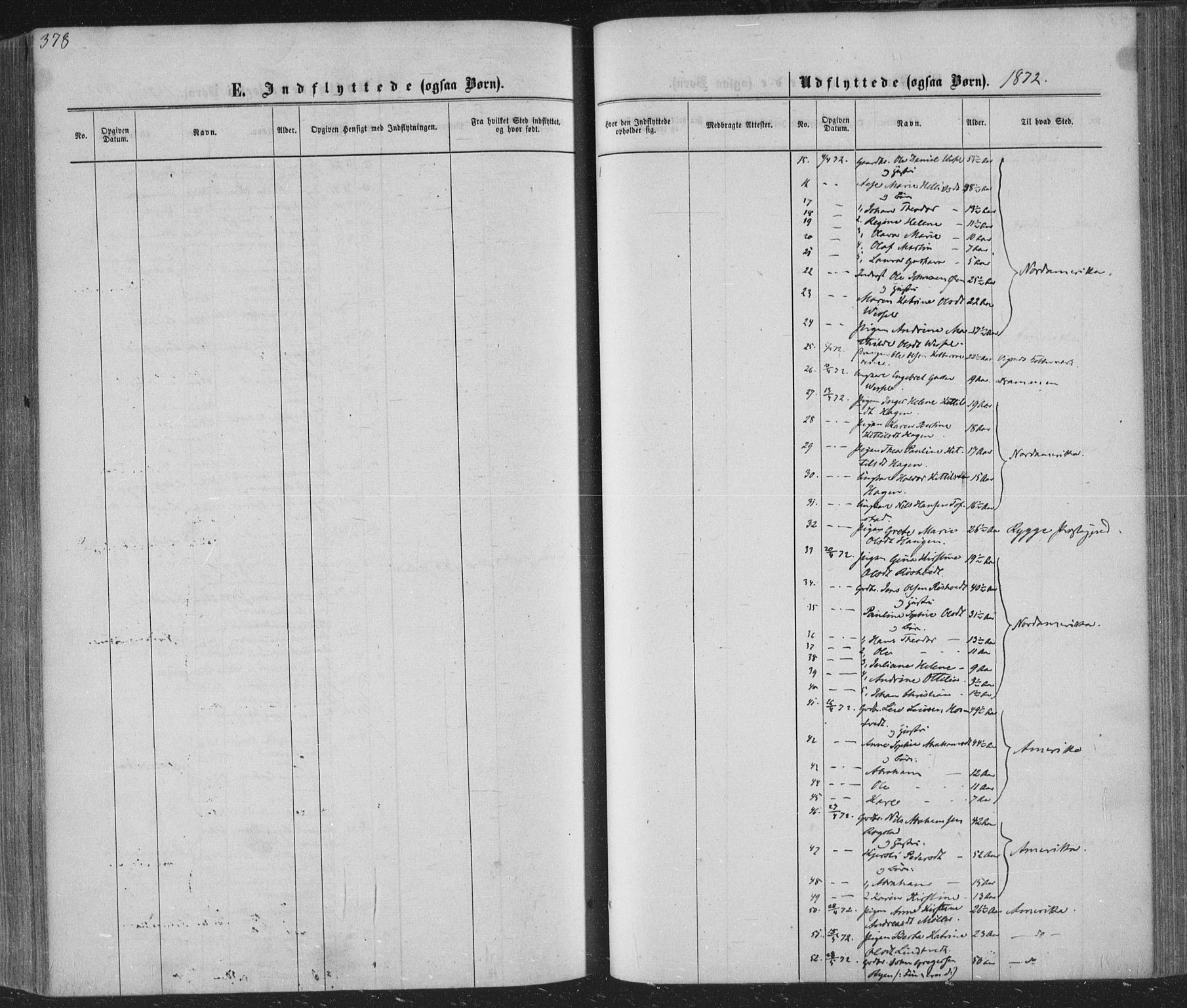 Sandsvær kirkebøker, AV/SAKO-A-244/F/Fa/L0007: Parish register (official) no. I 7, 1869-1877, p. 378