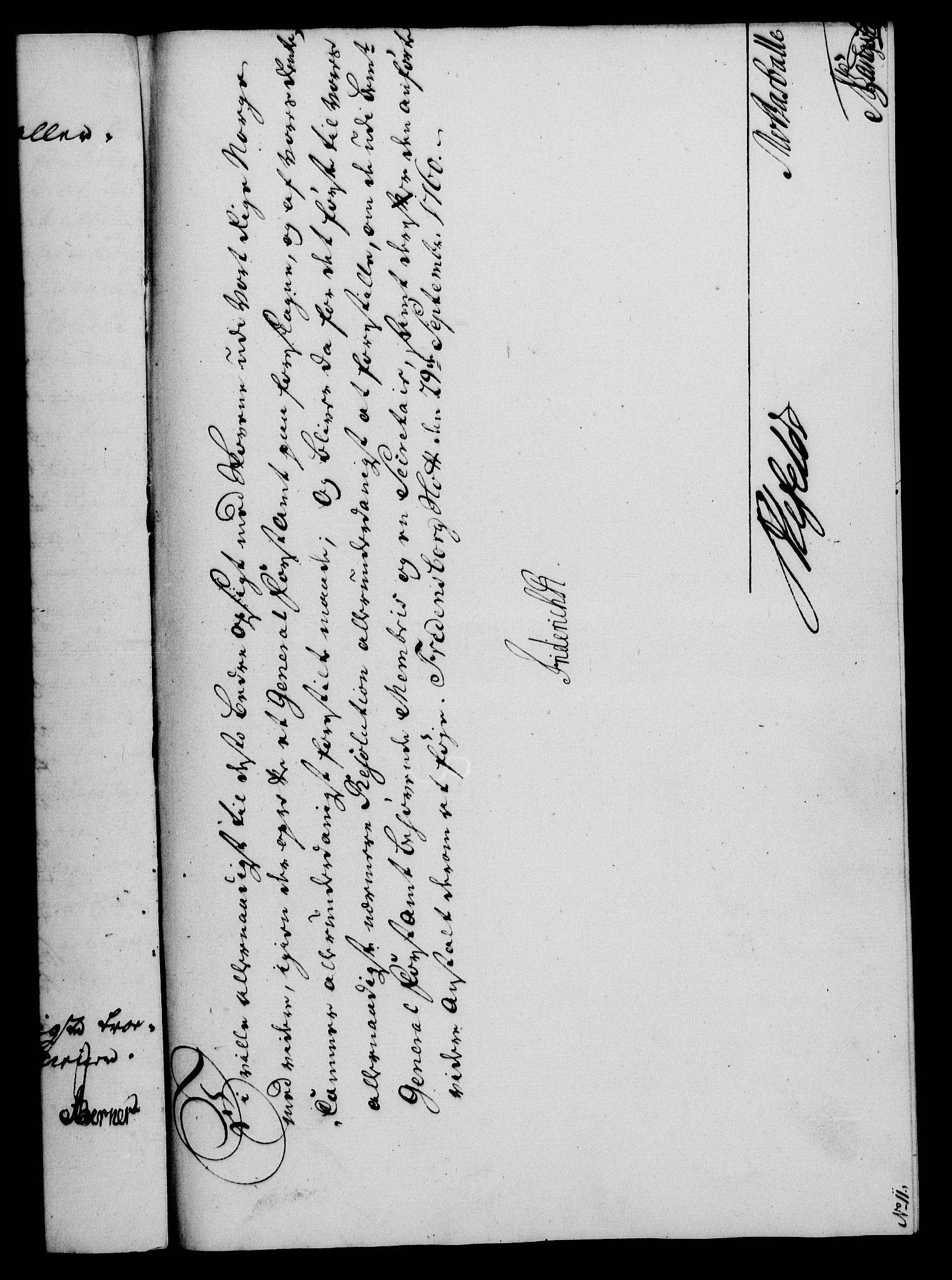 Rentekammeret, Kammerkanselliet, AV/RA-EA-3111/G/Gf/Gfa/L0042: Norsk relasjons- og resolusjonsprotokoll (merket RK 52.42), 1760, p. 424