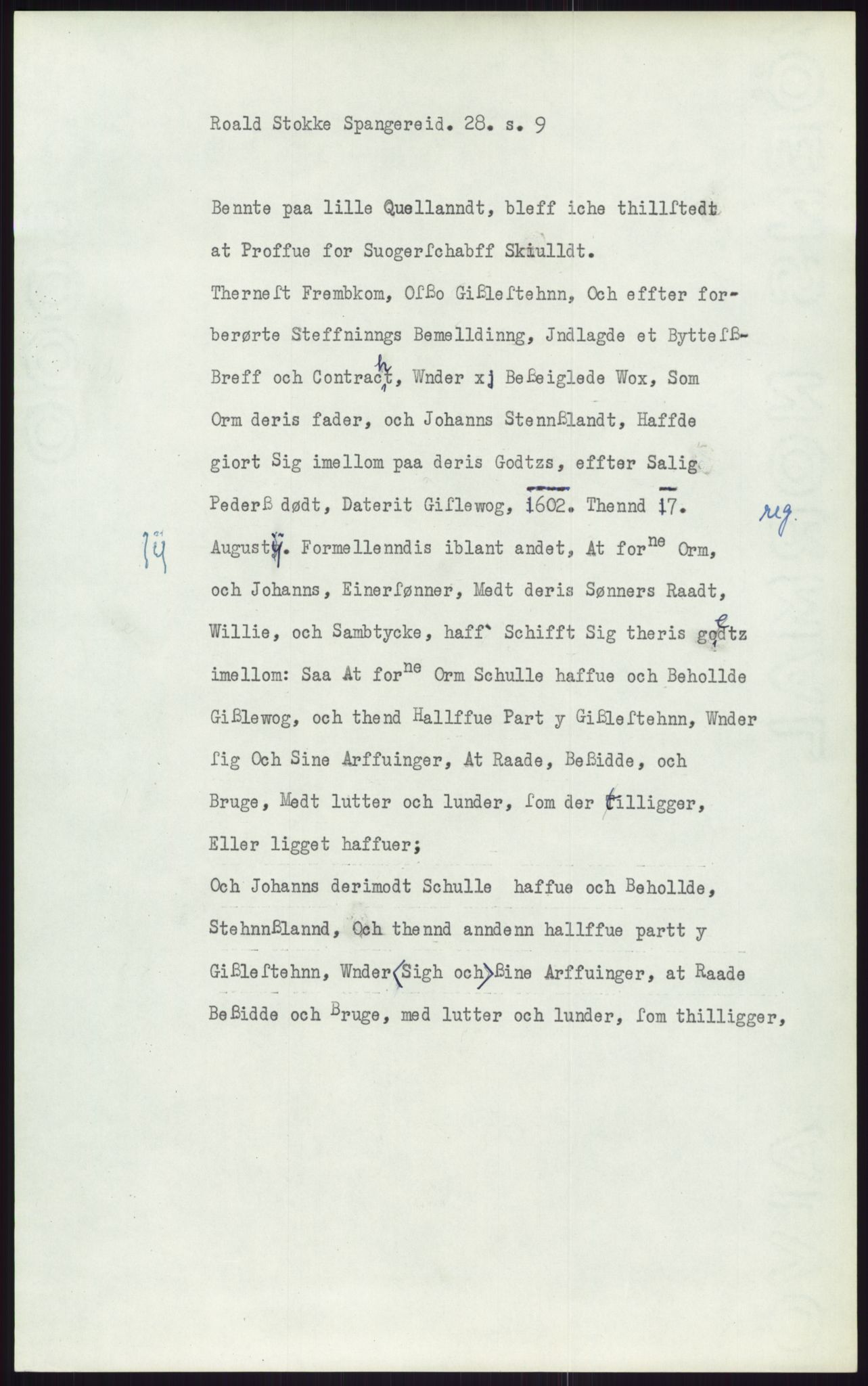 Samlinger til kildeutgivelse, Diplomavskriftsamlingen, AV/RA-EA-4053/H/Ha, p. 3119