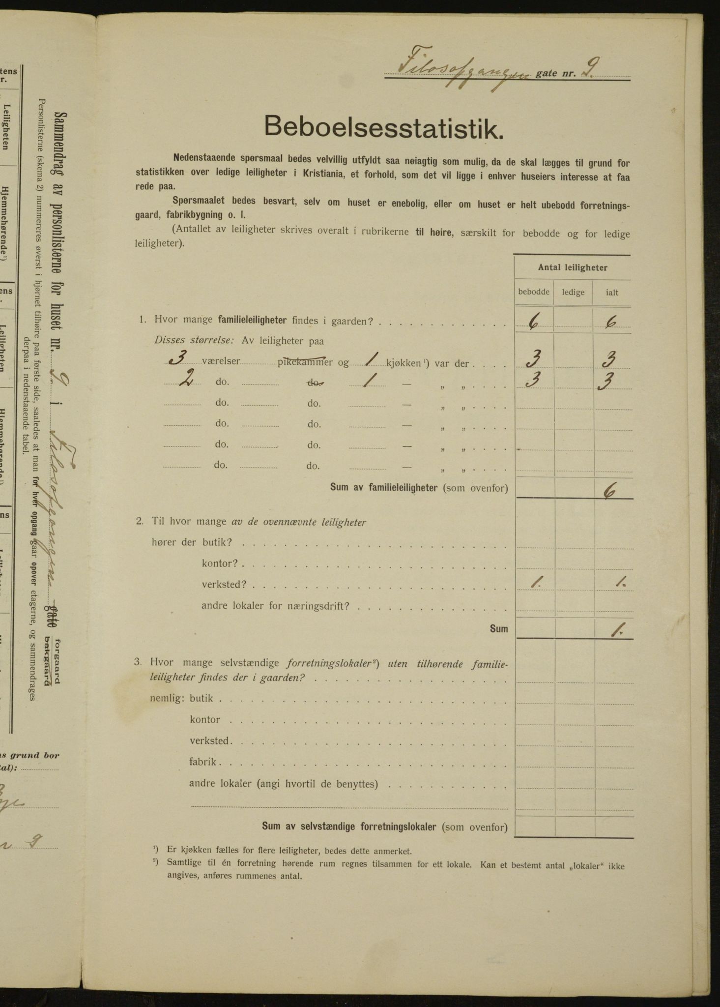 OBA, Municipal Census 1912 for Kristiania, 1912, p. 24230