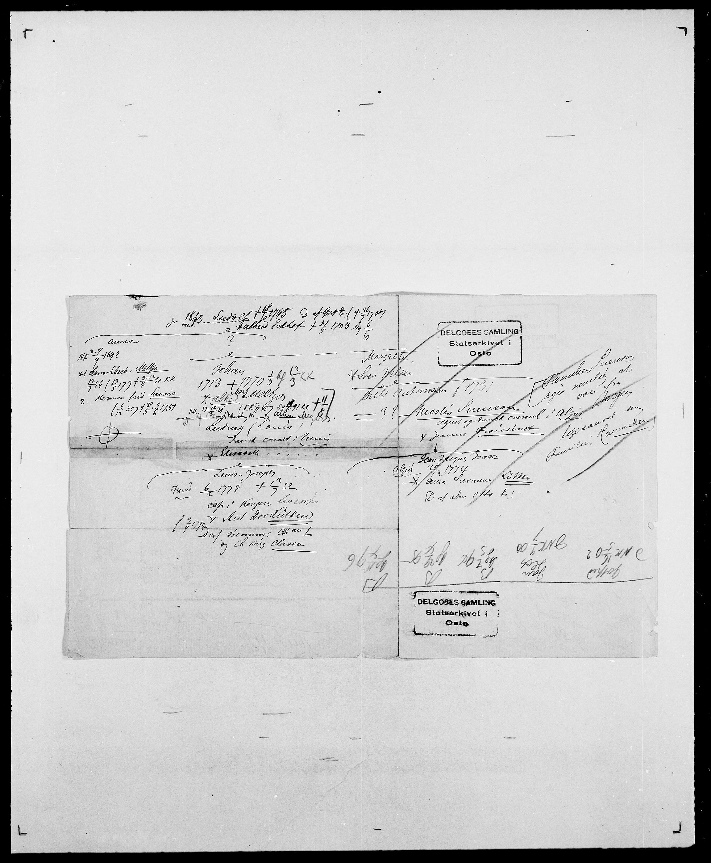 Delgobe, Charles Antoine - samling, AV/SAO-PAO-0038/D/Da/L0016: Hamborg - Hektoen, p. 27