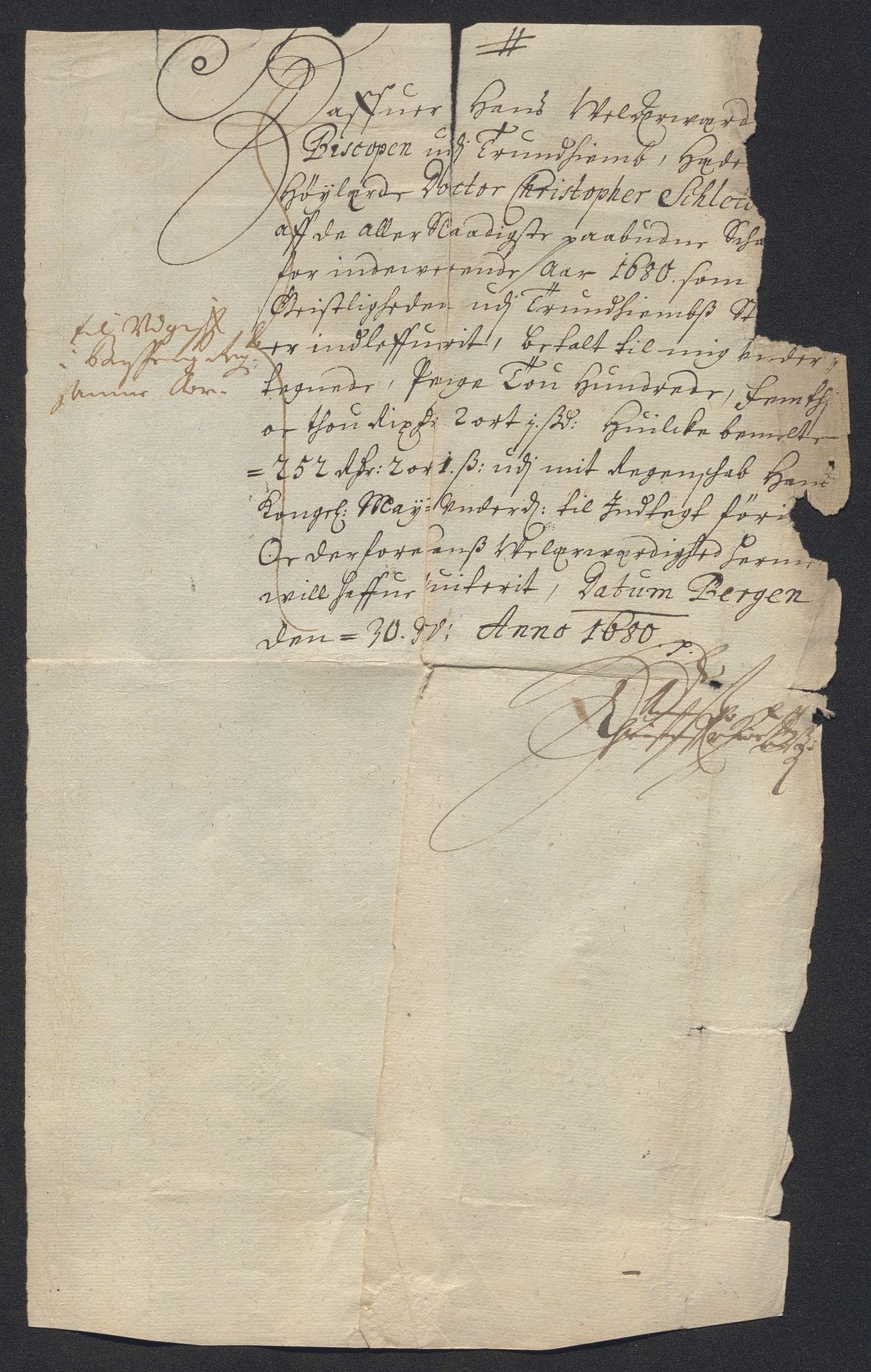 Rentekammeret inntil 1814, Reviderte regnskaper, Kirkeregnskap, AV/RA-EA-4067/Rf/L0129: Kirkeregnskap, 1625-1684, p. 599