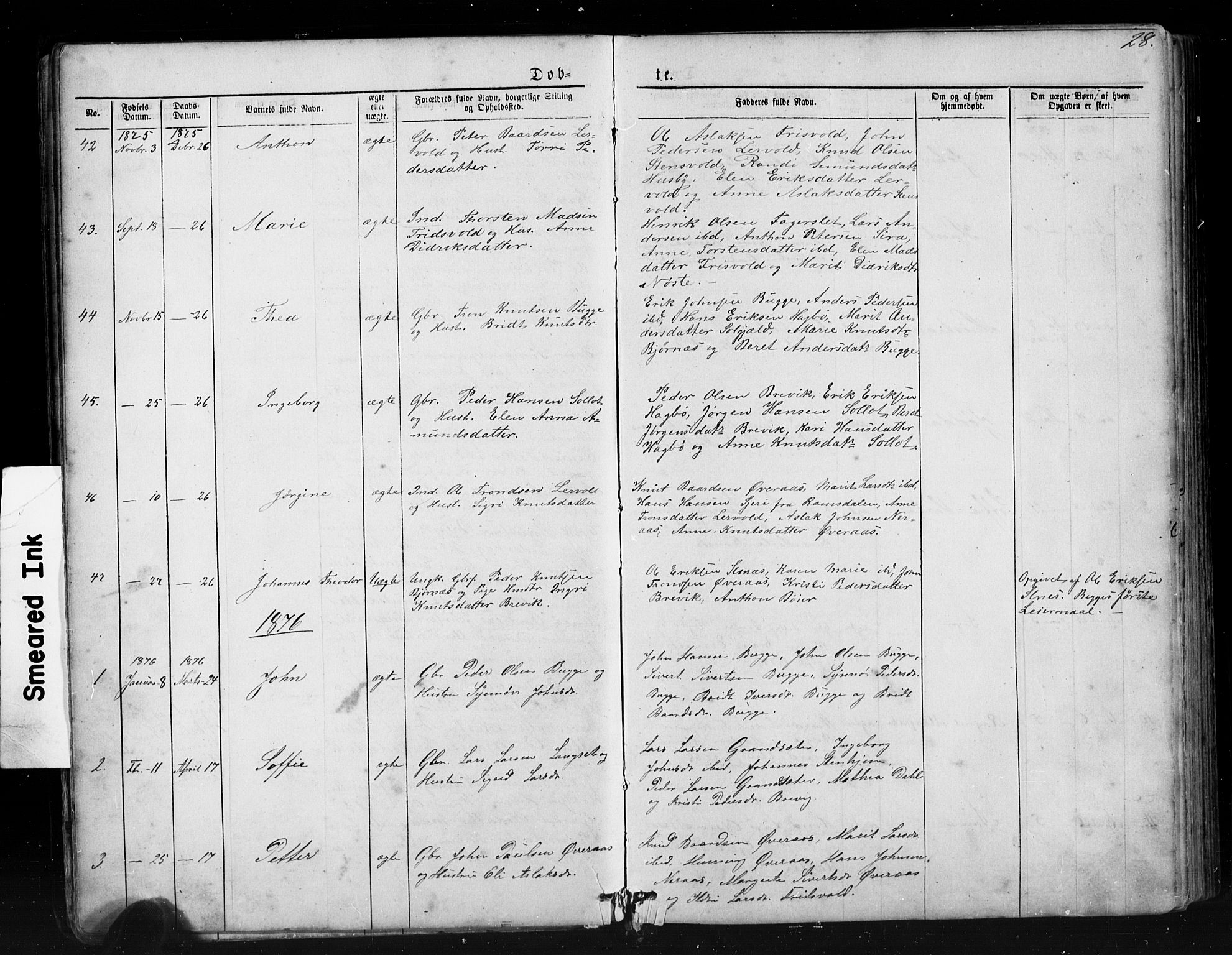 Ministerialprotokoller, klokkerbøker og fødselsregistre - Møre og Romsdal, SAT/A-1454/552/L0638: Parish register (copy) no. 552C01, 1867-1902, p. 28