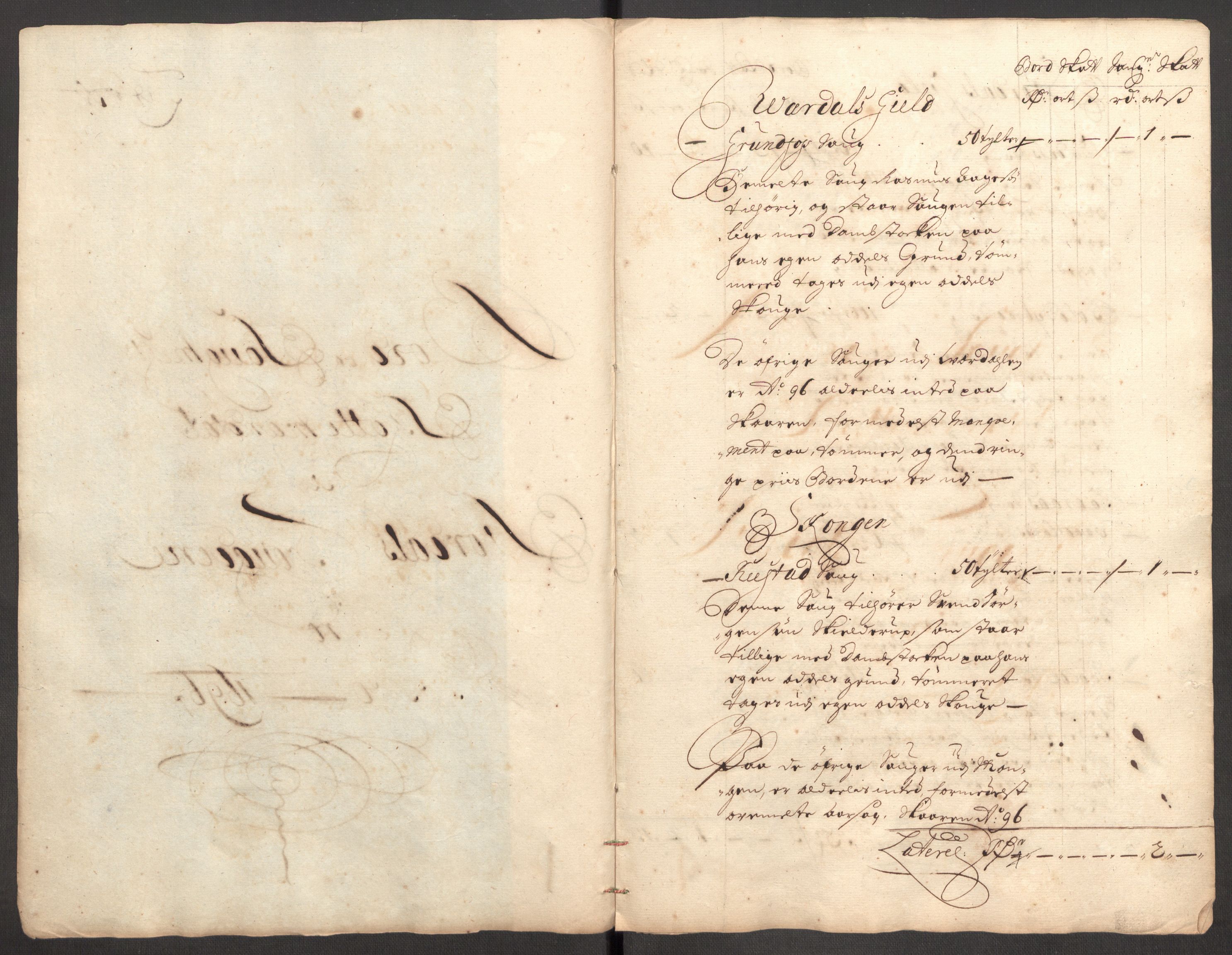 Rentekammeret inntil 1814, Reviderte regnskaper, Fogderegnskap, RA/EA-4092/R62/L4188: Fogderegnskap Stjørdal og Verdal, 1696, p. 122