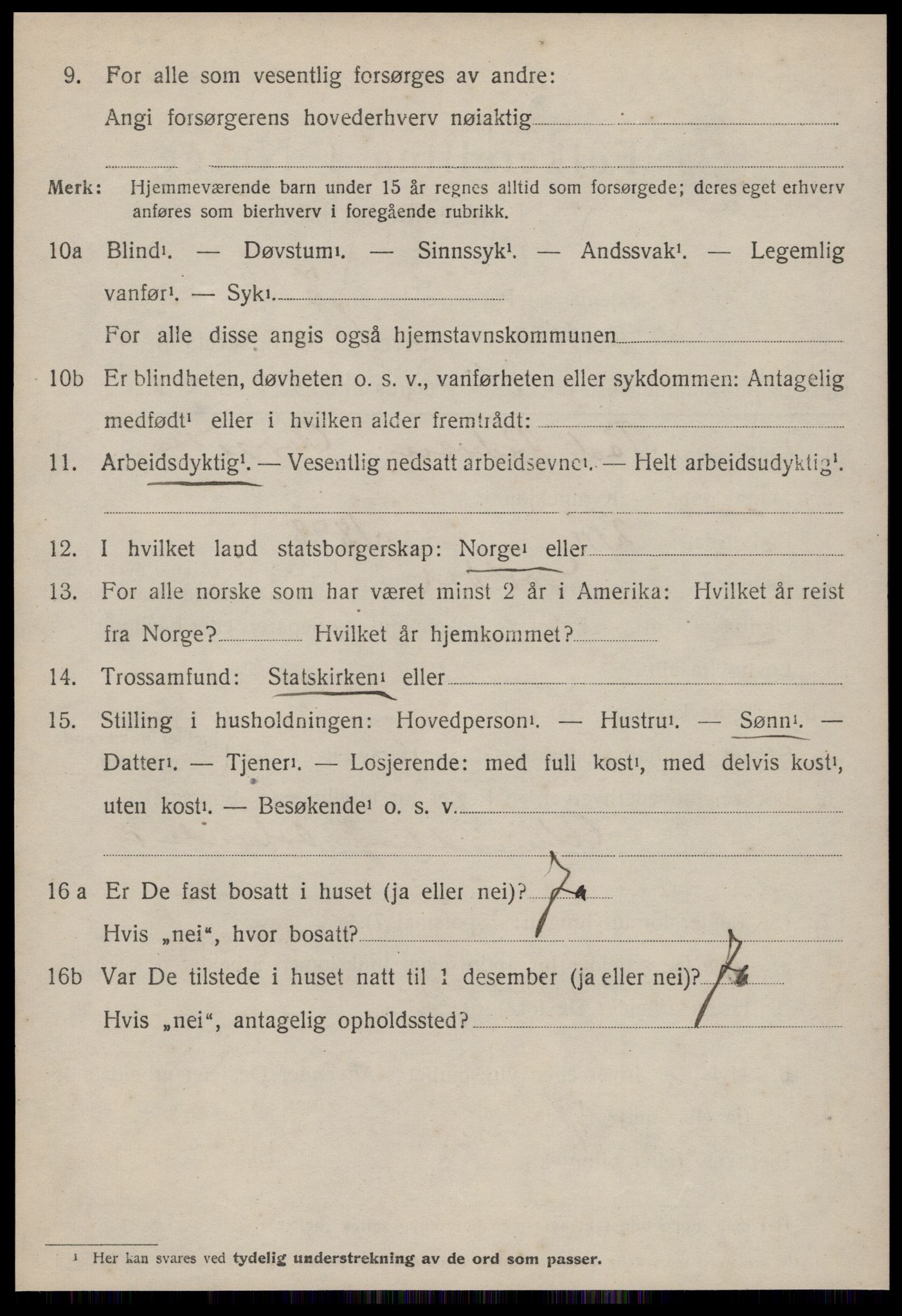 SAT, 1920 census for Vartdal, 1920, p. 1684