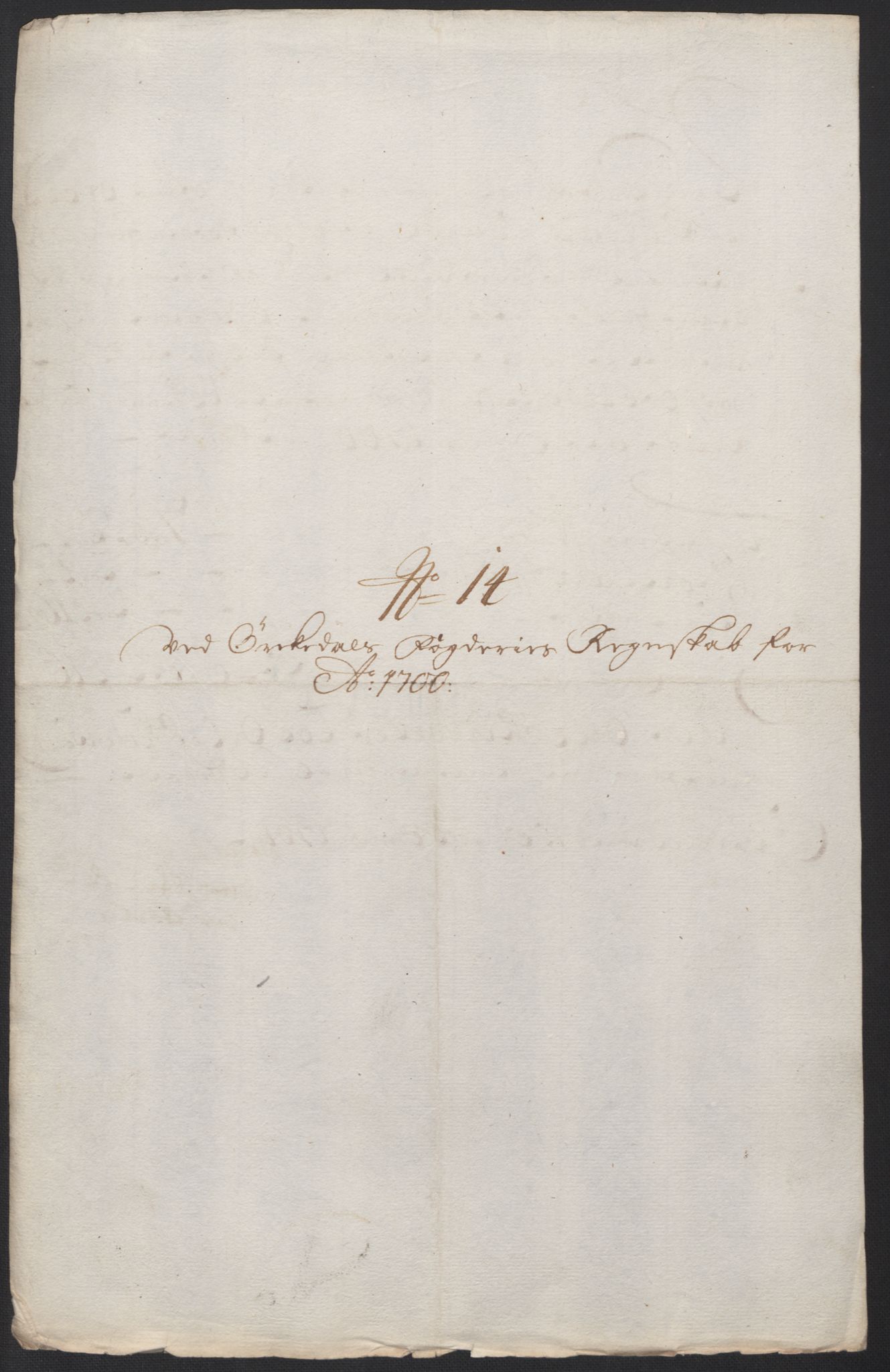 Rentekammeret inntil 1814, Reviderte regnskaper, Fogderegnskap, AV/RA-EA-4092/R60/L3950: Fogderegnskap Orkdal og Gauldal, 1700, p. 187